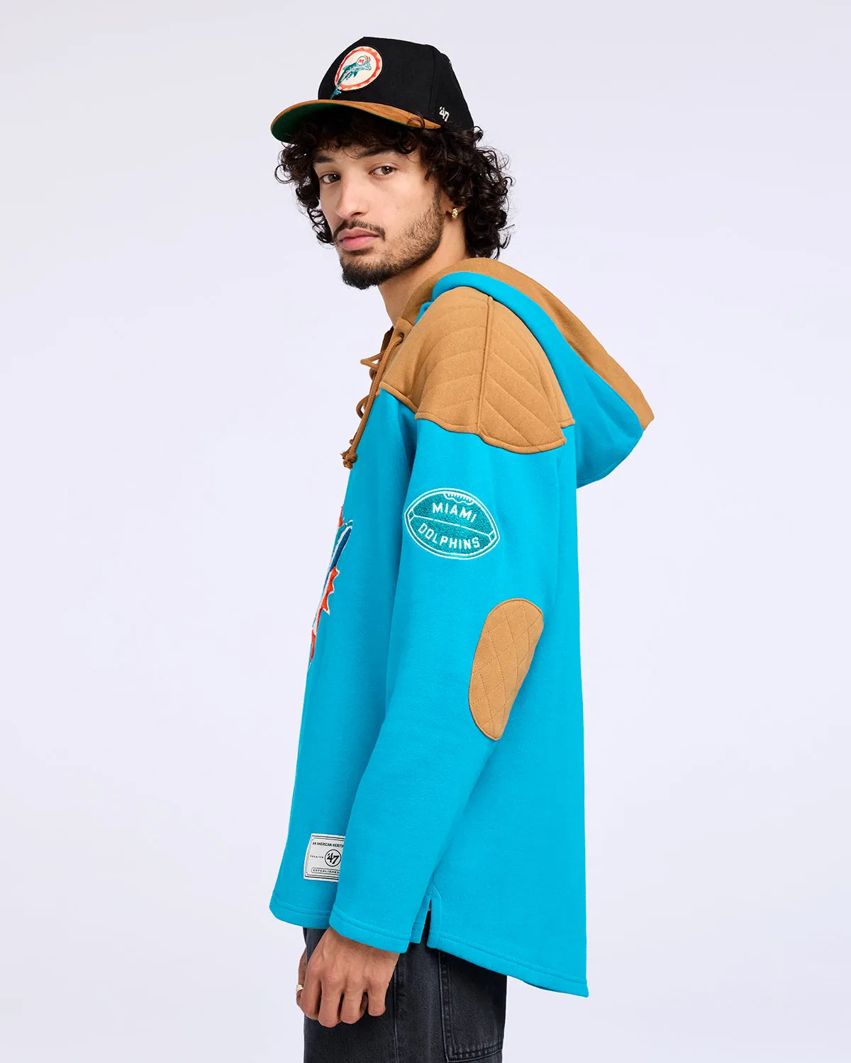 MIAMI DOLPHINS FLANNAGAN '47 WINGBACK LACER sold by 47 product image thumbnail 3