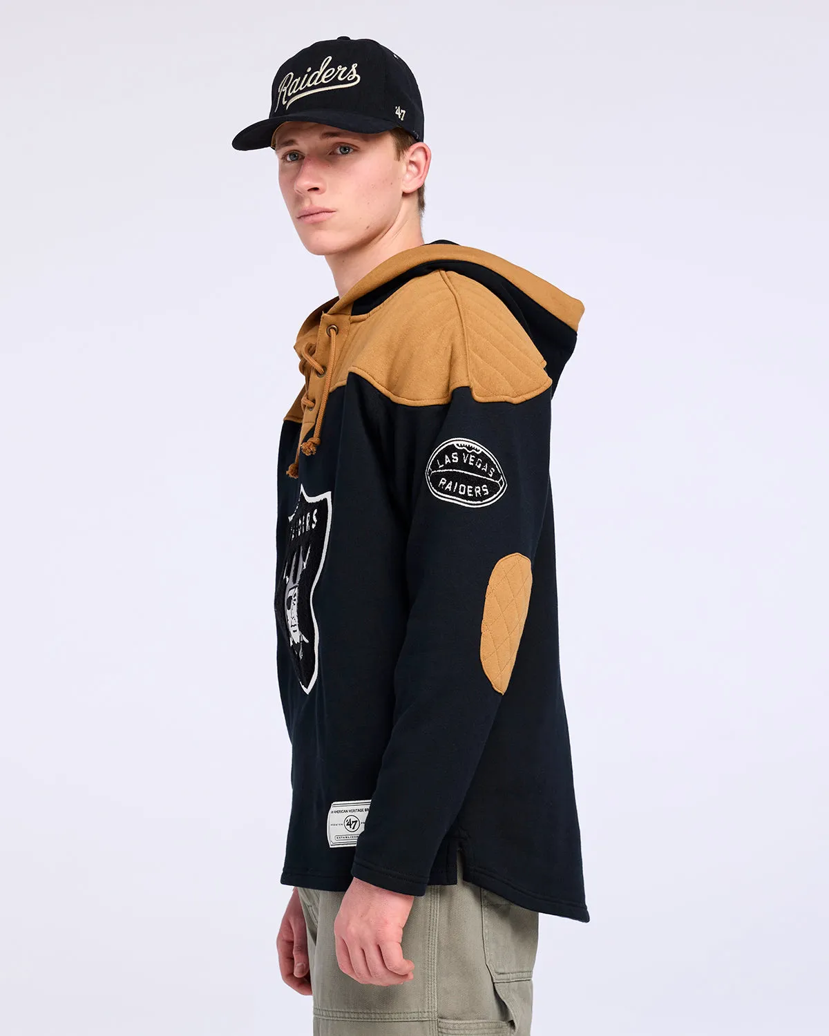 LAS VEGAS RAIDERS FLANNAGAN '47 WINGBACK LACER sold by 47 product image thumbnail 3