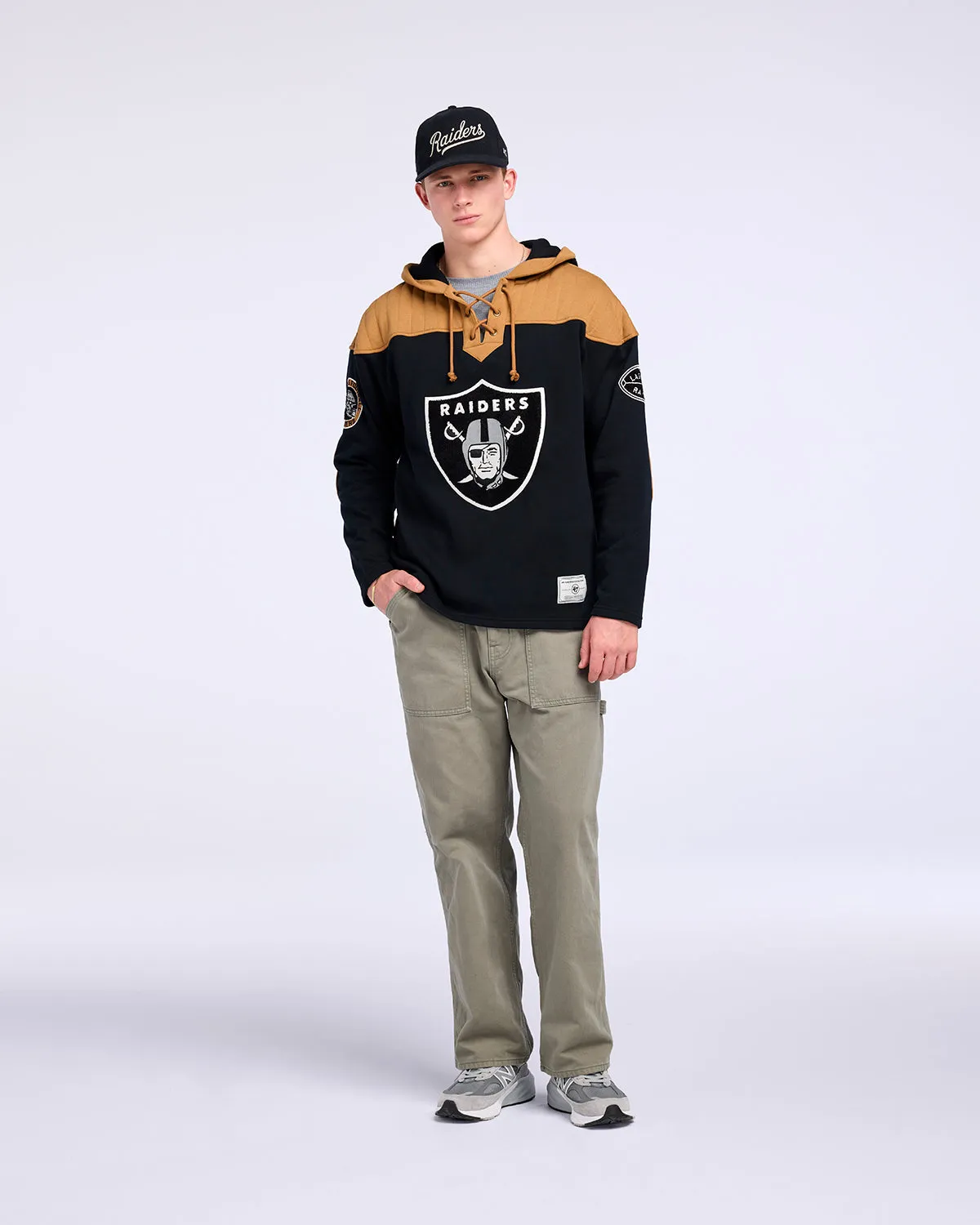 LAS VEGAS RAIDERS FLANNAGAN '47 WINGBACK LACER sold by 47 product image thumbnail 5