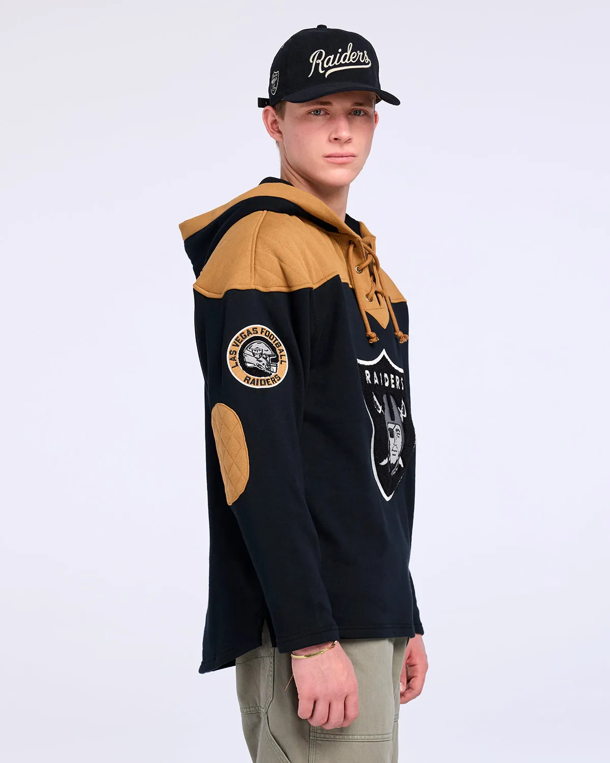 LAS VEGAS RAIDERS FLANNAGAN '47 WINGBACK LACER sold by 47 product image thumbnail 2