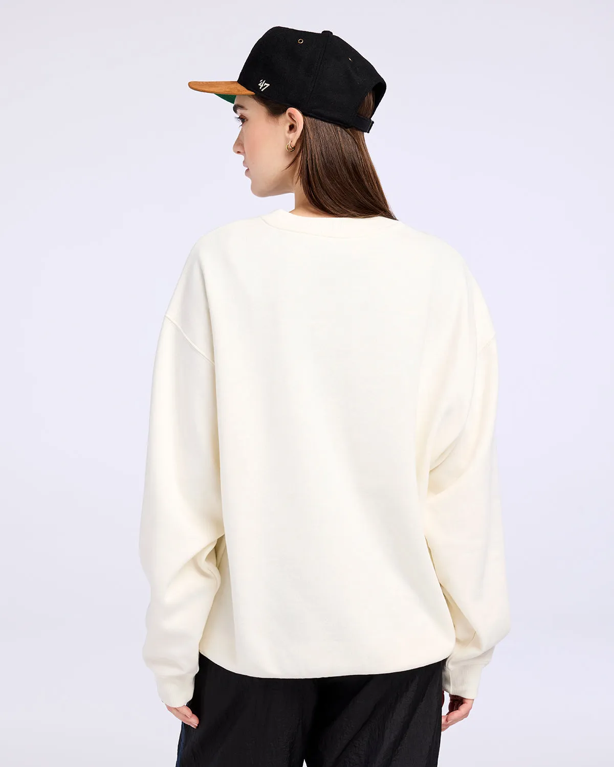 PITTSBURGH STEELERS ARCH CLOUD '47 OVERSIZED CREW WOMENS sold by 47 product image thumbnail 2