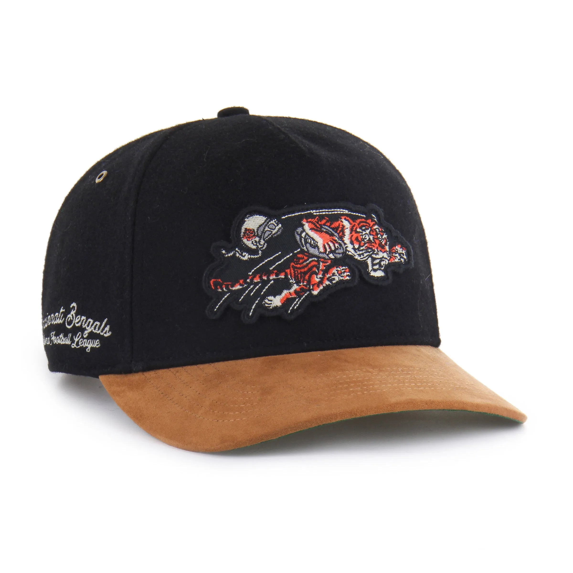 CINCINNATI BENGALS HISTORIC GRANDSTAND TWO TONE '47 HITCH sold by 47