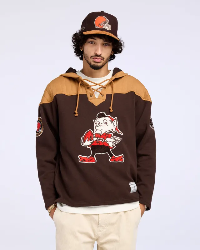 CLEVELAND BROWNS HISTORIC FLANNAGAN '47 WINGBACK LACER sold by 47