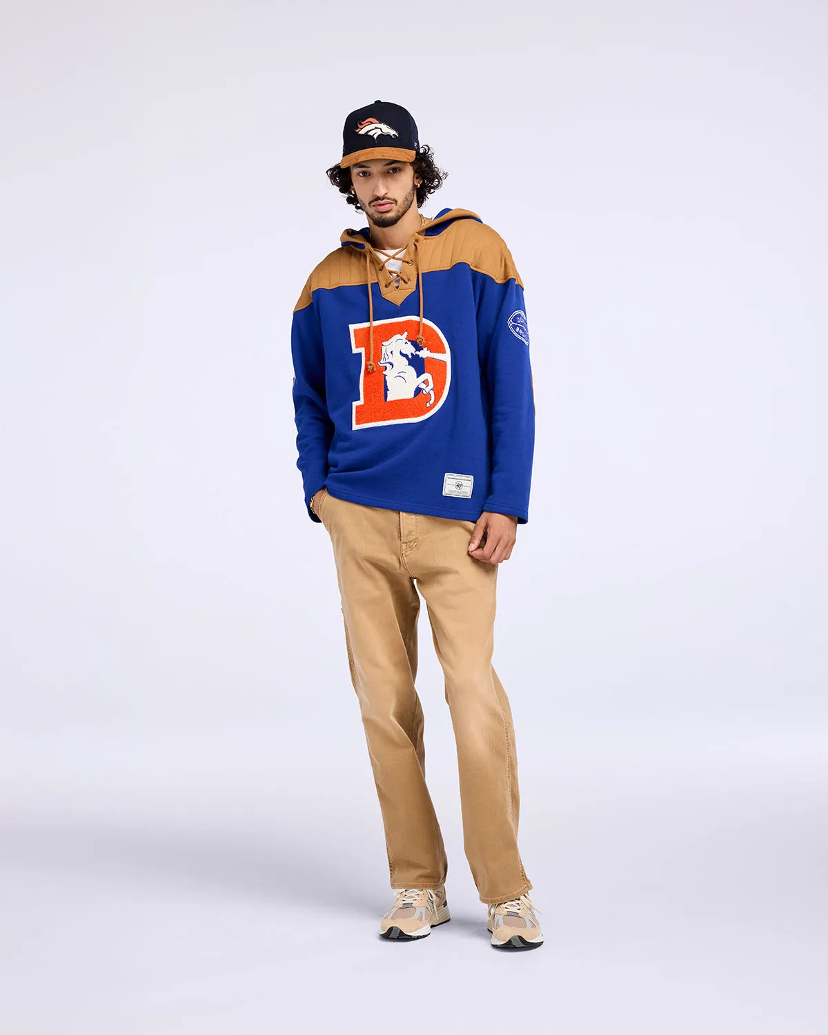 DENVER BRONCOS HISTORIC FLANNAGAN '47 WINGBACK LACER sold by 47 product image thumbnail 5