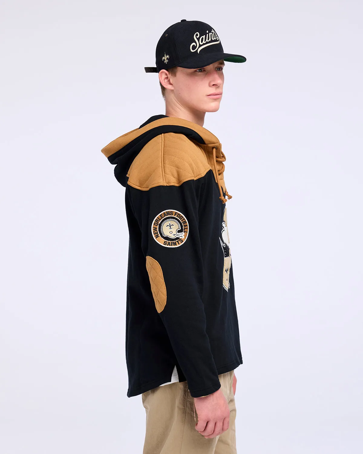 NEW ORLEANS SAINTS HISTORIC FLANNAGAN '47 WINGBACK LACER sold by 47 product image thumbnail 2