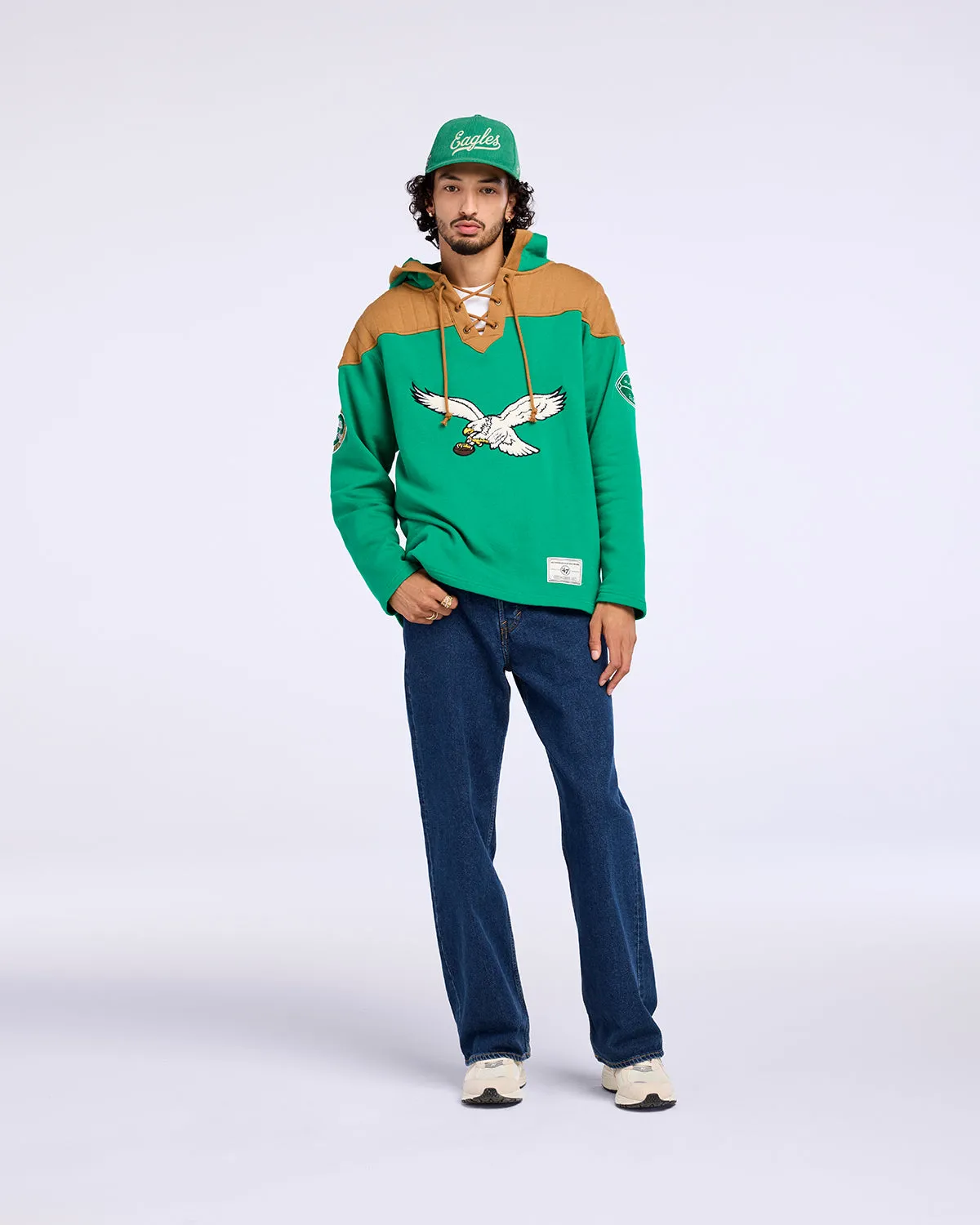 PHILADELPHIA EAGLES HISTORIC FLANNAGAN '47 WINGBACK LACER sold by 47 product image thumbnail 5