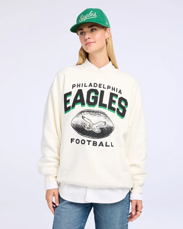 PHILADELPHIA EAGLES HISTORIC ARCH CLOUD '47 OVERSIZED CREW WOMENS sold by 47