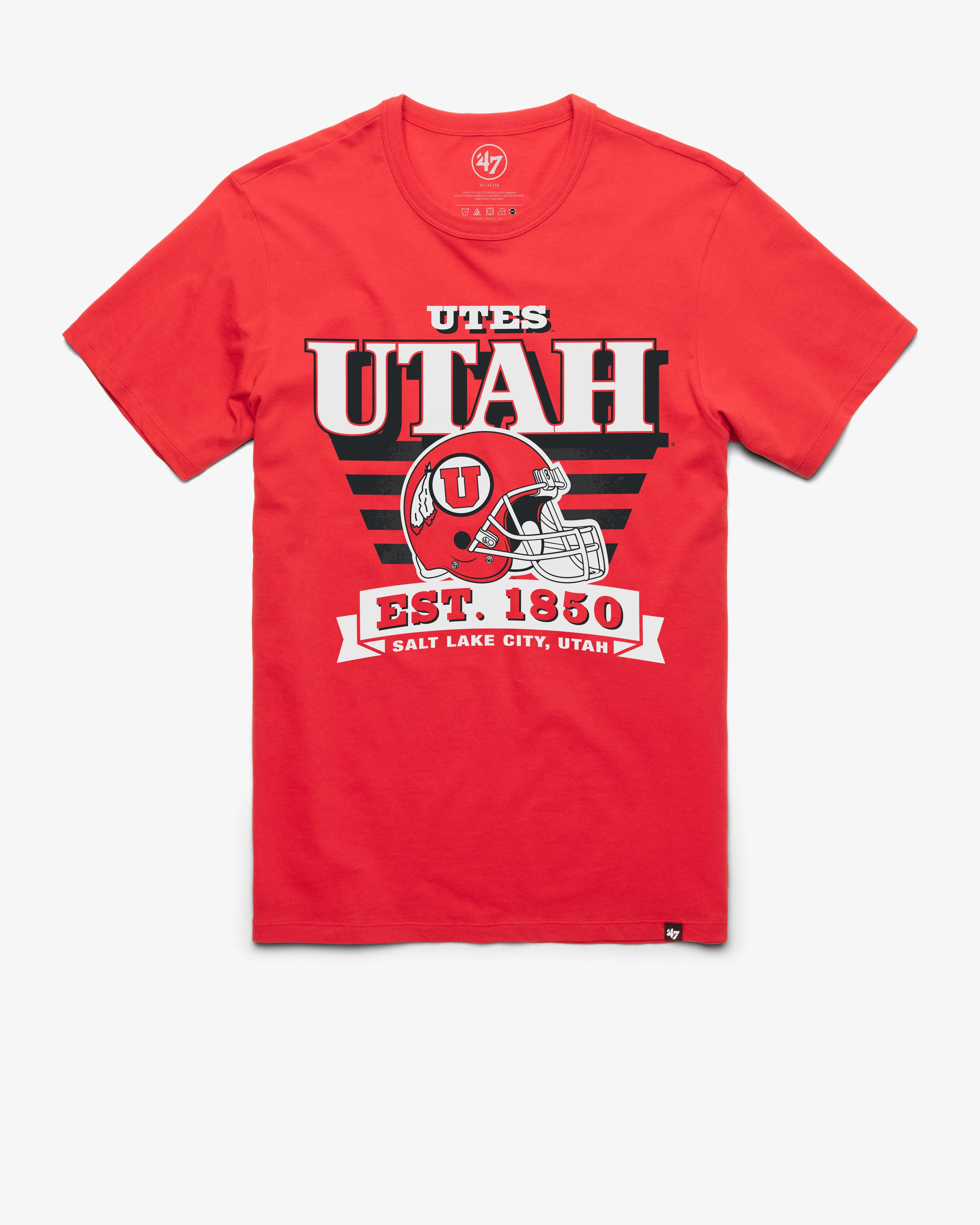 UTAH UTES STRIPE SPLASH '47 FRANKLIN TEE sold by 47