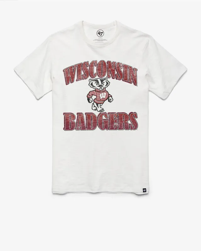 WISCONSIN BADGERS OVERRUN '47 SCRUM TEE sold by 47