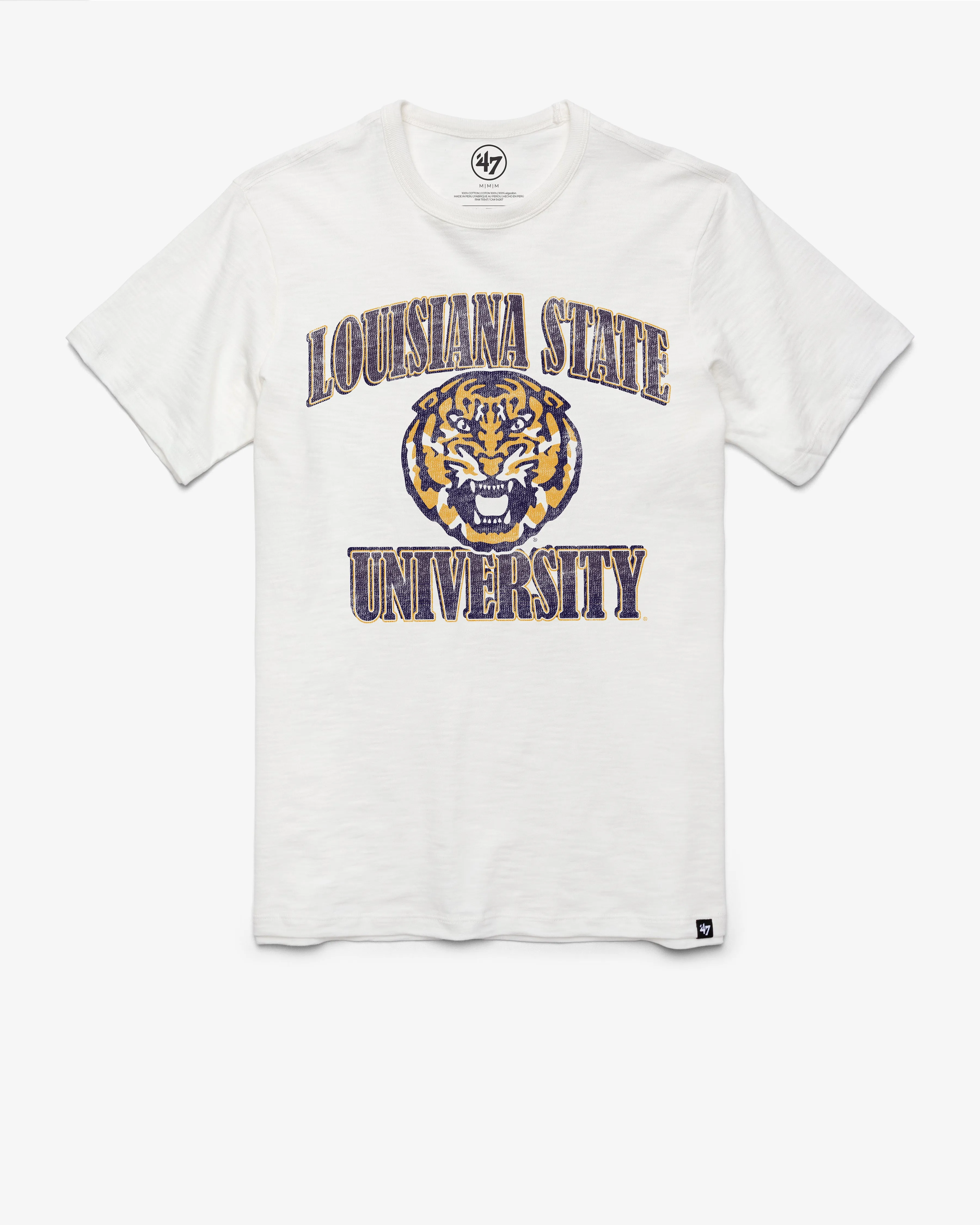 LOUISIANA STATE TIGERS LSU OVERRUN '47 SCRUM TEE sold by 47