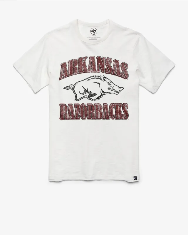 ARKANSAS RAZORBACKS OVERRUN '47 SCRUM TEE sold by 47