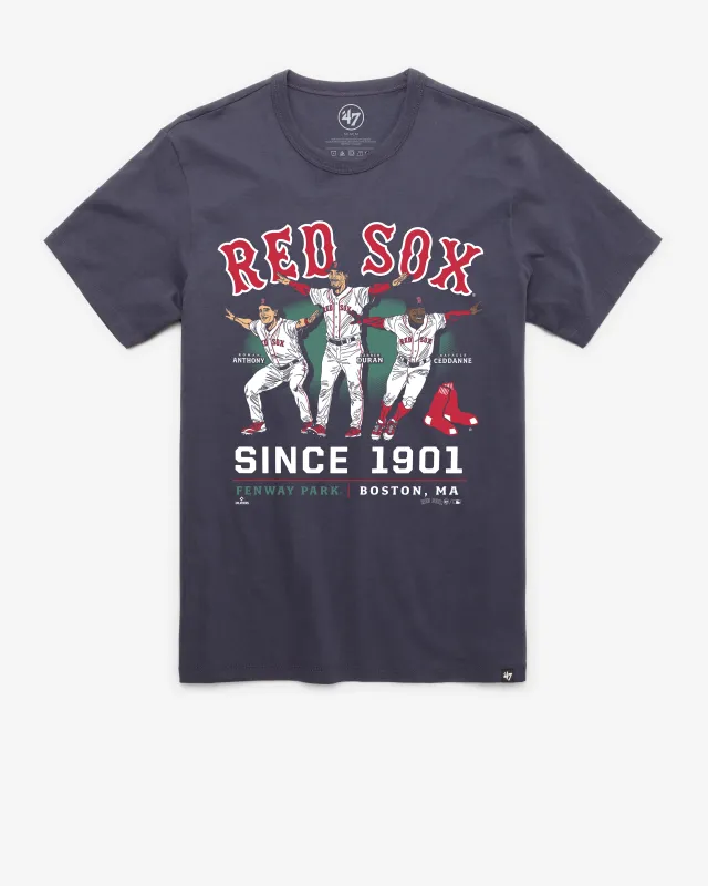 BOSTON RED SOX MULTI PLAYER MLB '47 FRANKLIN TEE sold by 47