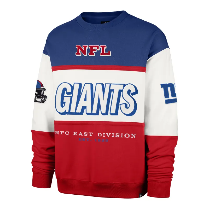 NEW YORK GIANTS BREEZE BY '47 MAXIMALIST CREW sold by 47