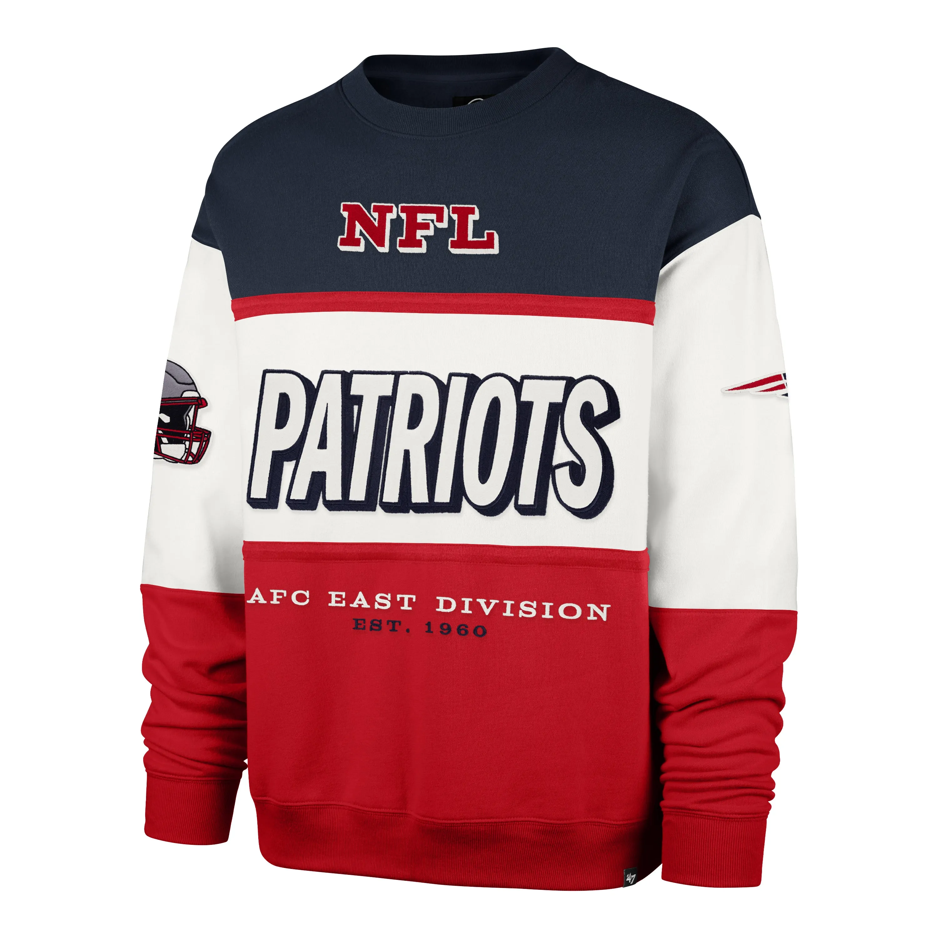 NEW ENGLAND PATRIOTS BREEZE BY '47 MAXIMALIST CREW sold by 47