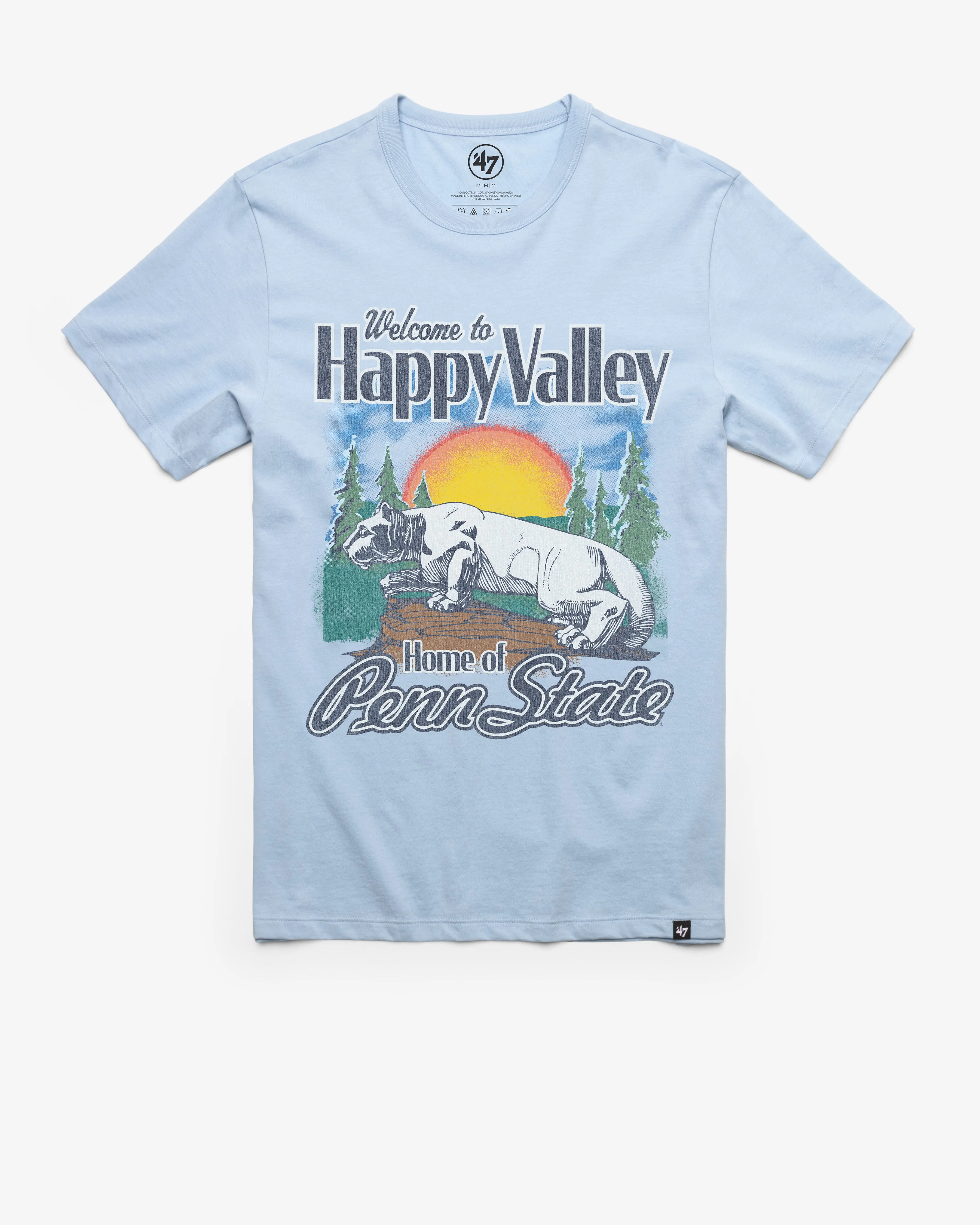 PENN STATE NITTANY LIONS VINTAGE VARSITY HOUSE '47 FRANKLIN TEE sold by 47