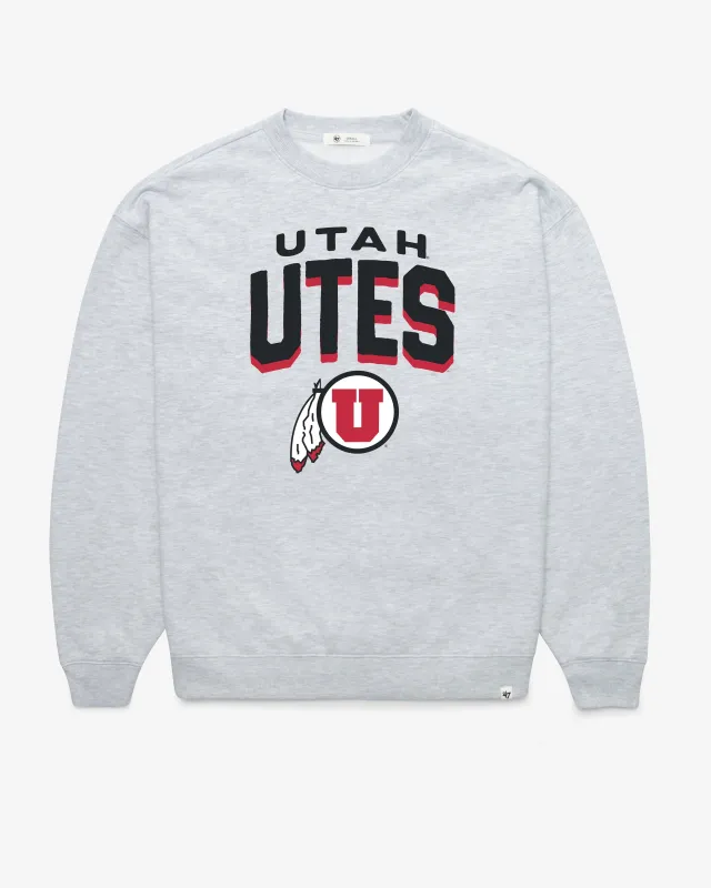 UTAH UTES CAMPUS ARCH CLOUD '47 OVERSIZED CREW WOMENS sold by 47