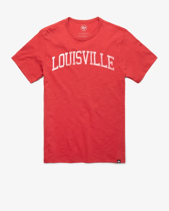 LOUISVILLE CARDINALS CLASSIC BLOCK '47 SCRUM TEE sold by 47
