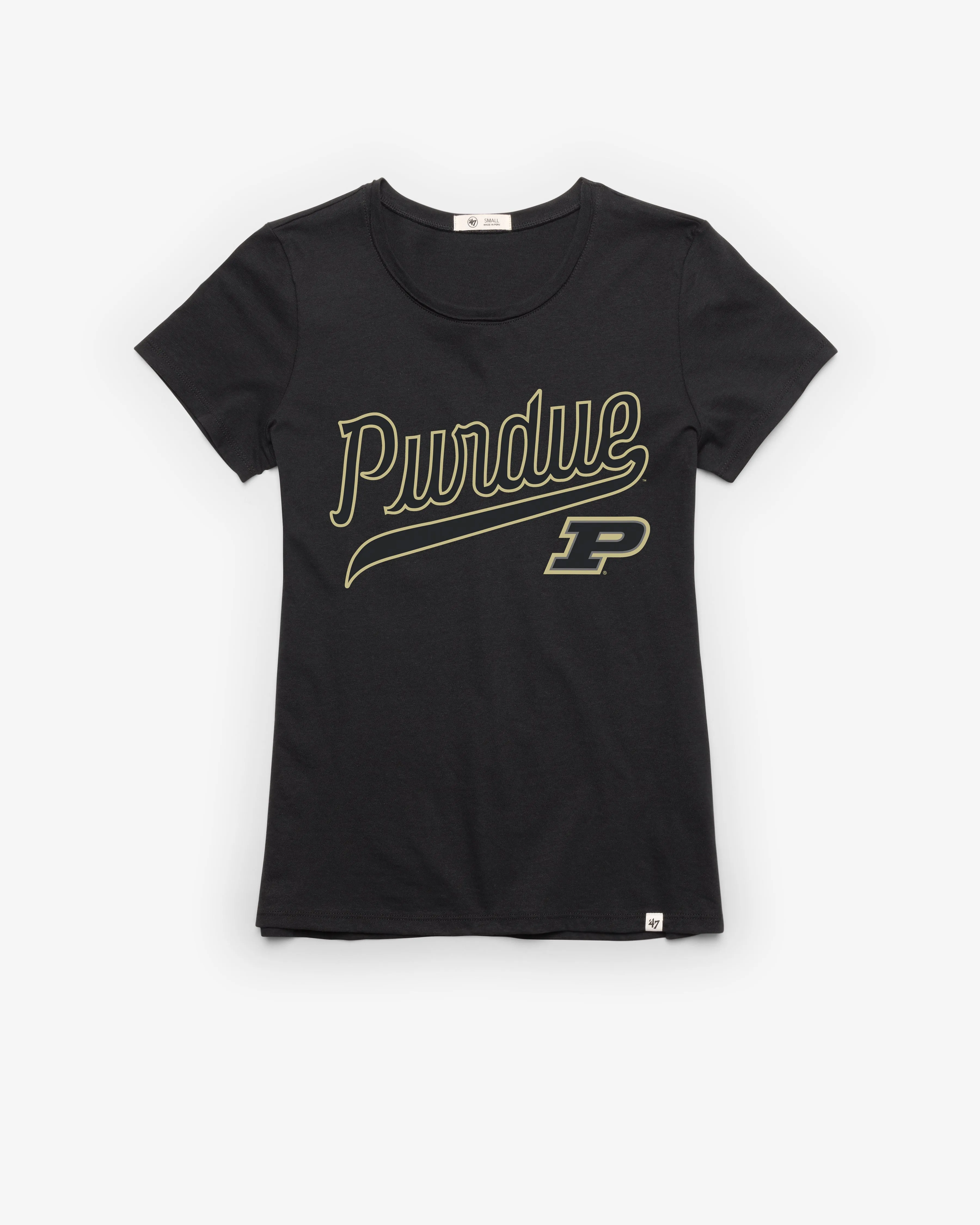 PURDUE BOILERMAKERS VINTAGE TAIL SWEEP '47 FRANKIE TEE WOMENS sold by 47