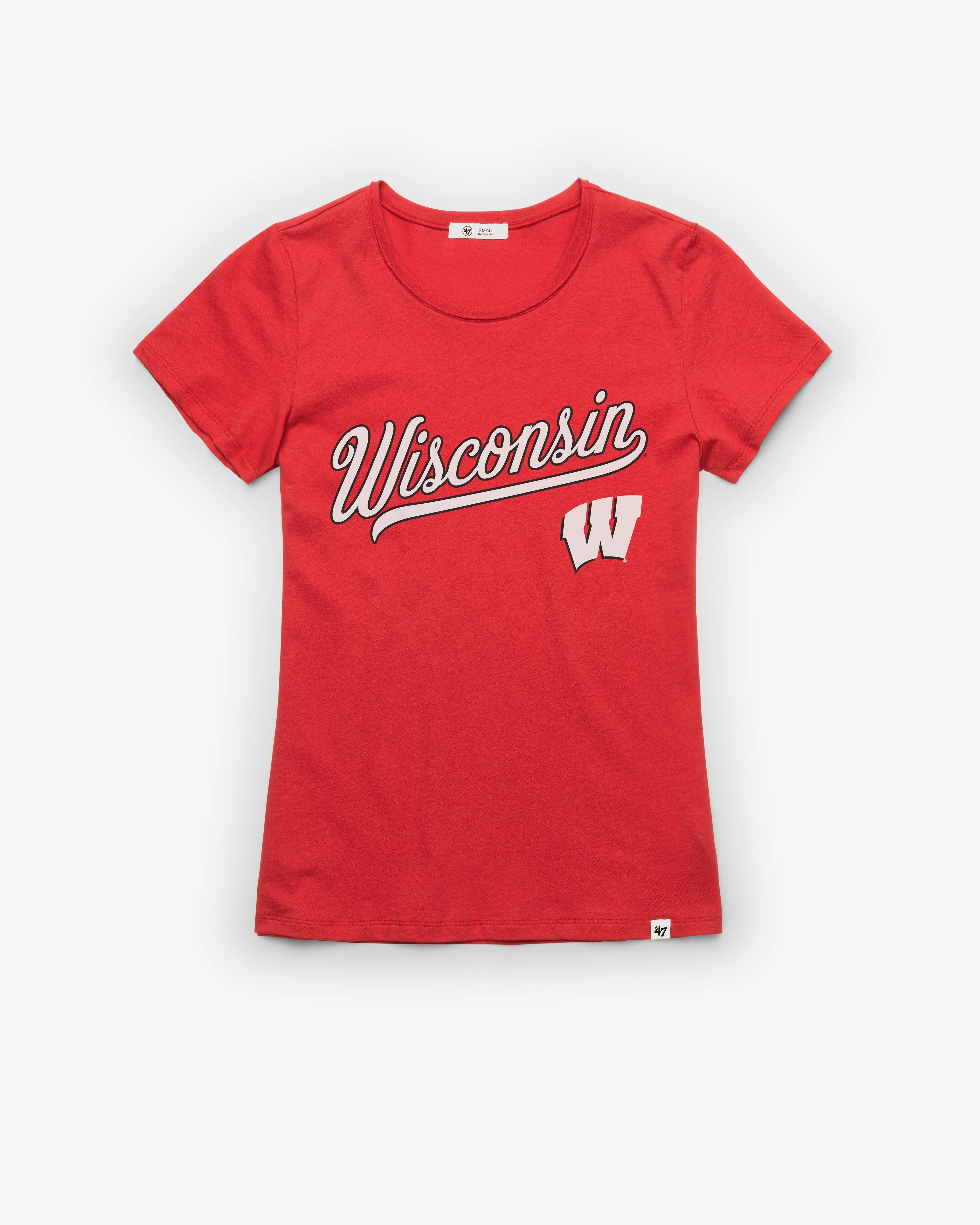 WISCONSIN BADGERS TAIL SWEEP '47 FRANKIE TEE WOMENS sold by 47
