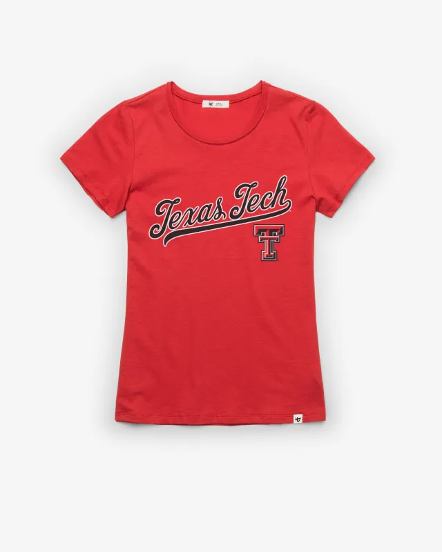 TEXAS TECH RED RAIDERS TAIL SWEEP '47 FRANKIE TEE WOMENS sold by 47