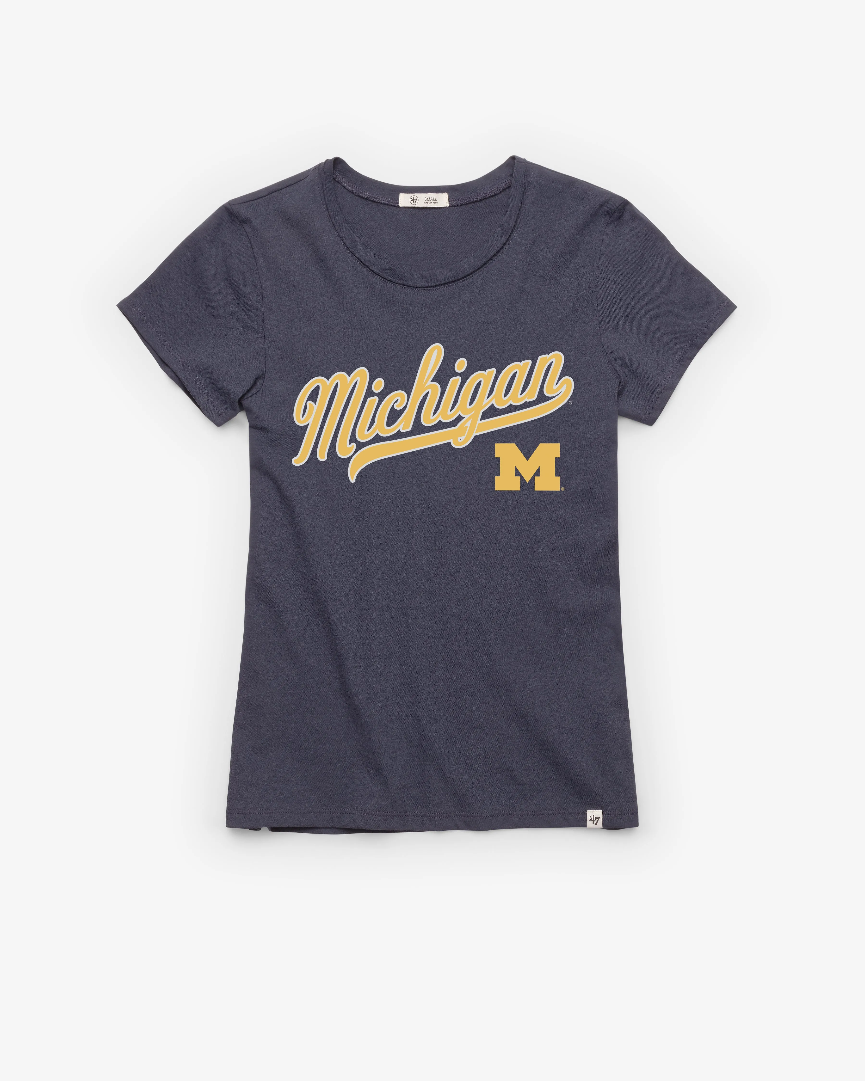 MICHIGAN WOLVERINES TAIL SWEEP '47 FRANKIE TEE WOMENS sold by 47