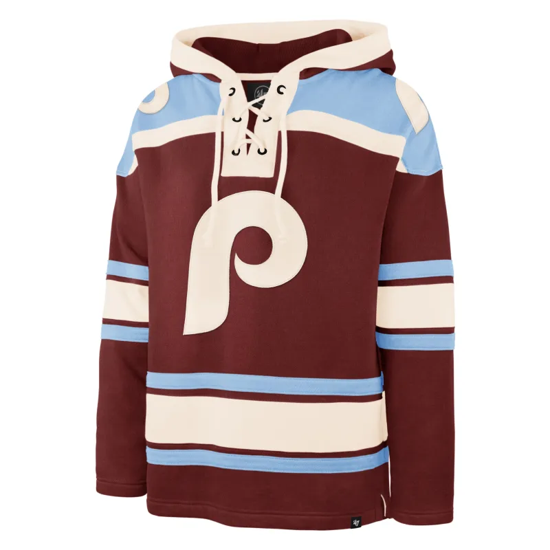 PHILADELPHIA PHILLIES COOPERSTOWN SUPERIOR '47 LACER HOOD sold by 47