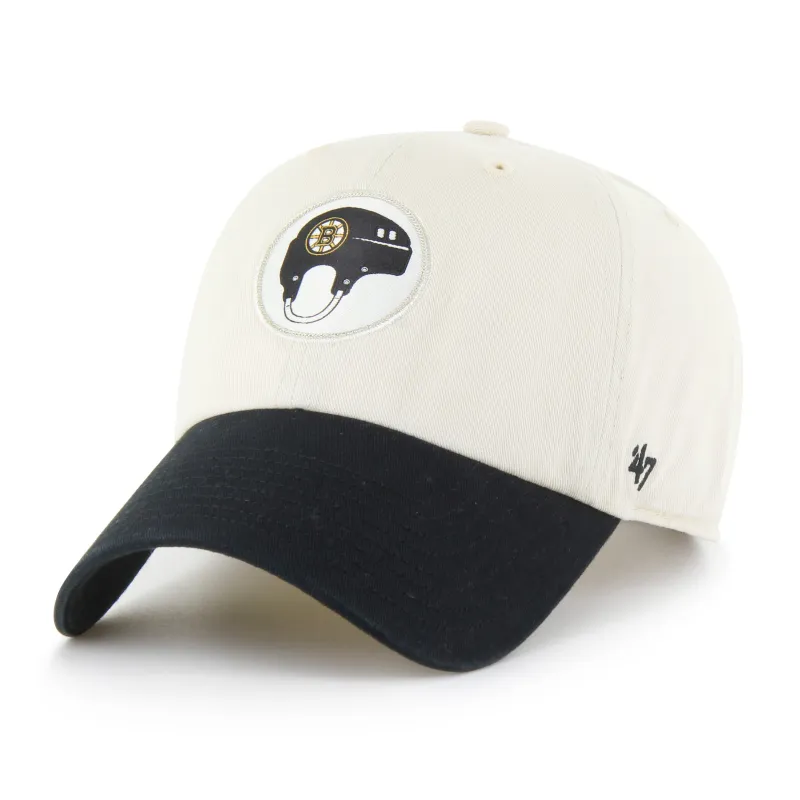 BOSTON BRUINS HARD HAT TWO TONE '47 CLEAN UP made by 47