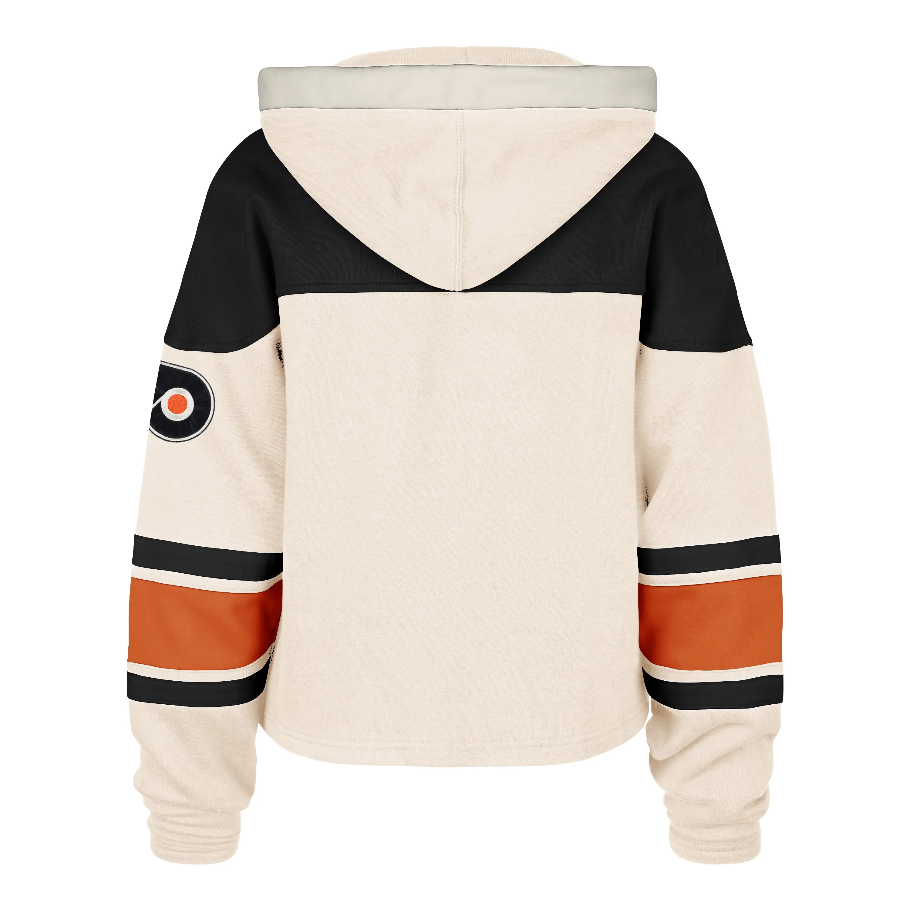 PHILADELPHIA FLYERS SHOT BLOCK CROPPED '47 SUPERIOR LACER HOOD WOMENS sold by 47 product image thumbnail 2