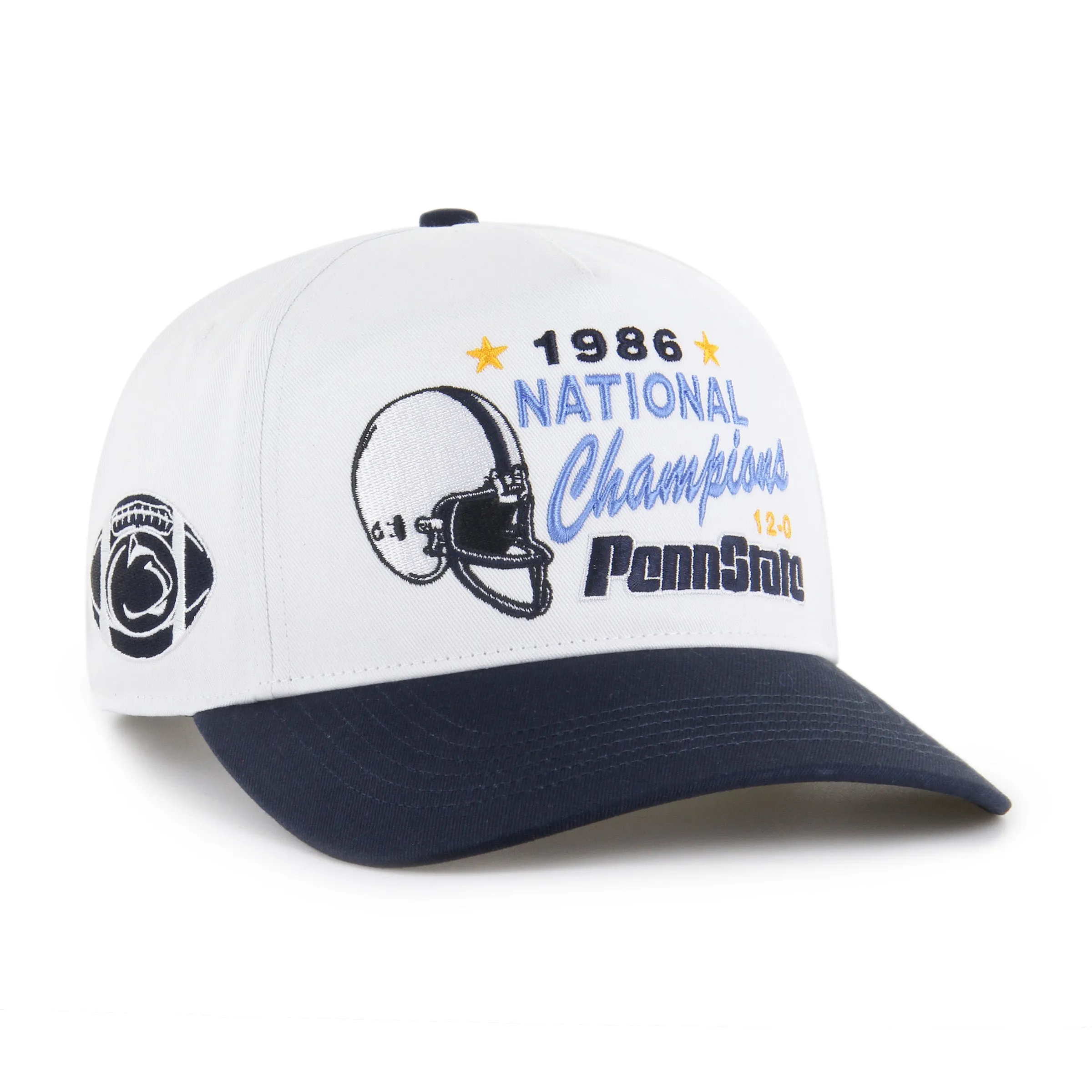 PENN STATE NITTANY LIONS PAST CHAMPS VARSITY HOUSE TWO TONE '47 HITCH sold by 47