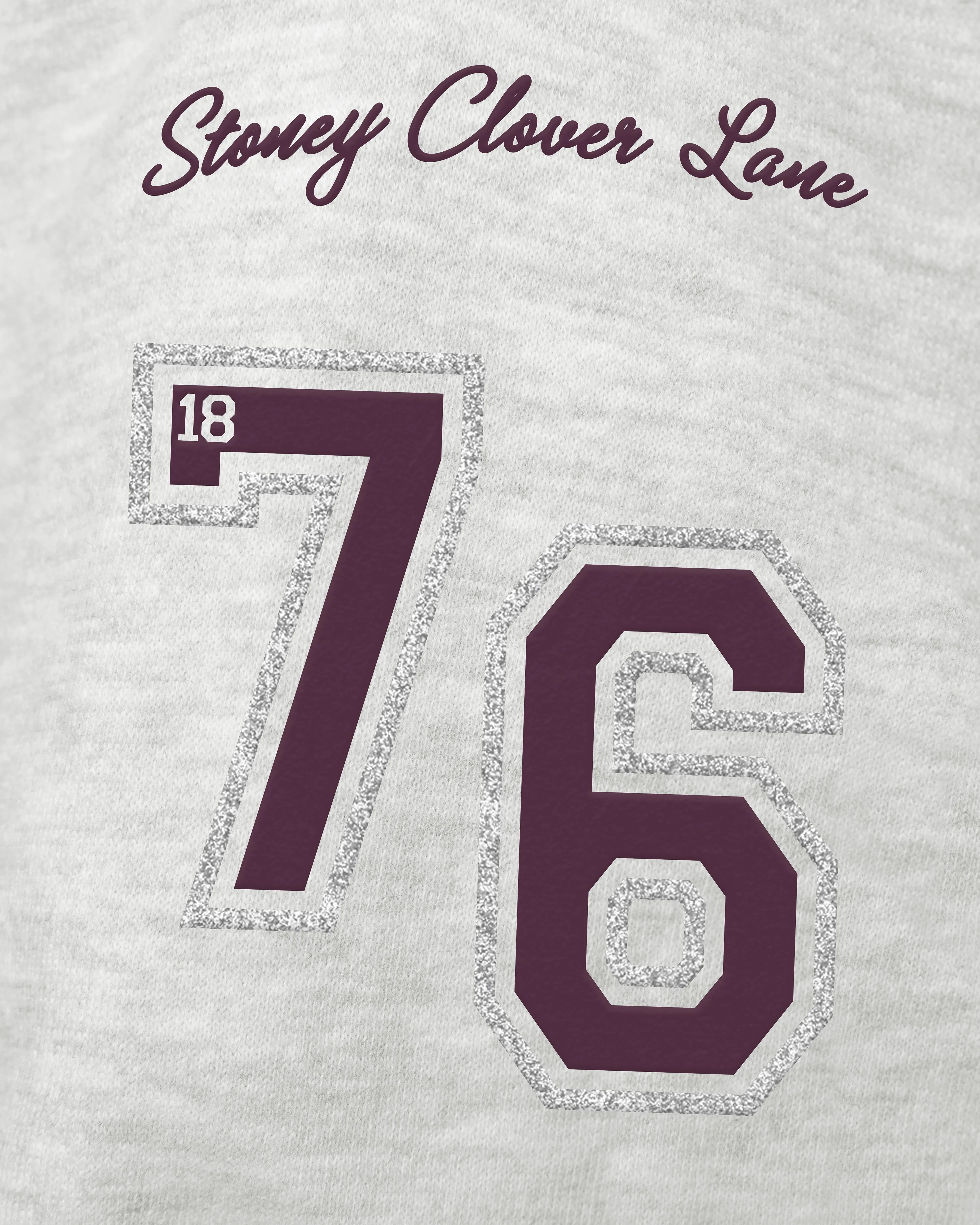 TEXAS A&M AGGIES STONEY CLOVER LANE X '47 OVERSIZED GLITTER ARCH CREW WOMENS sold by 47 product image thumbnail 3