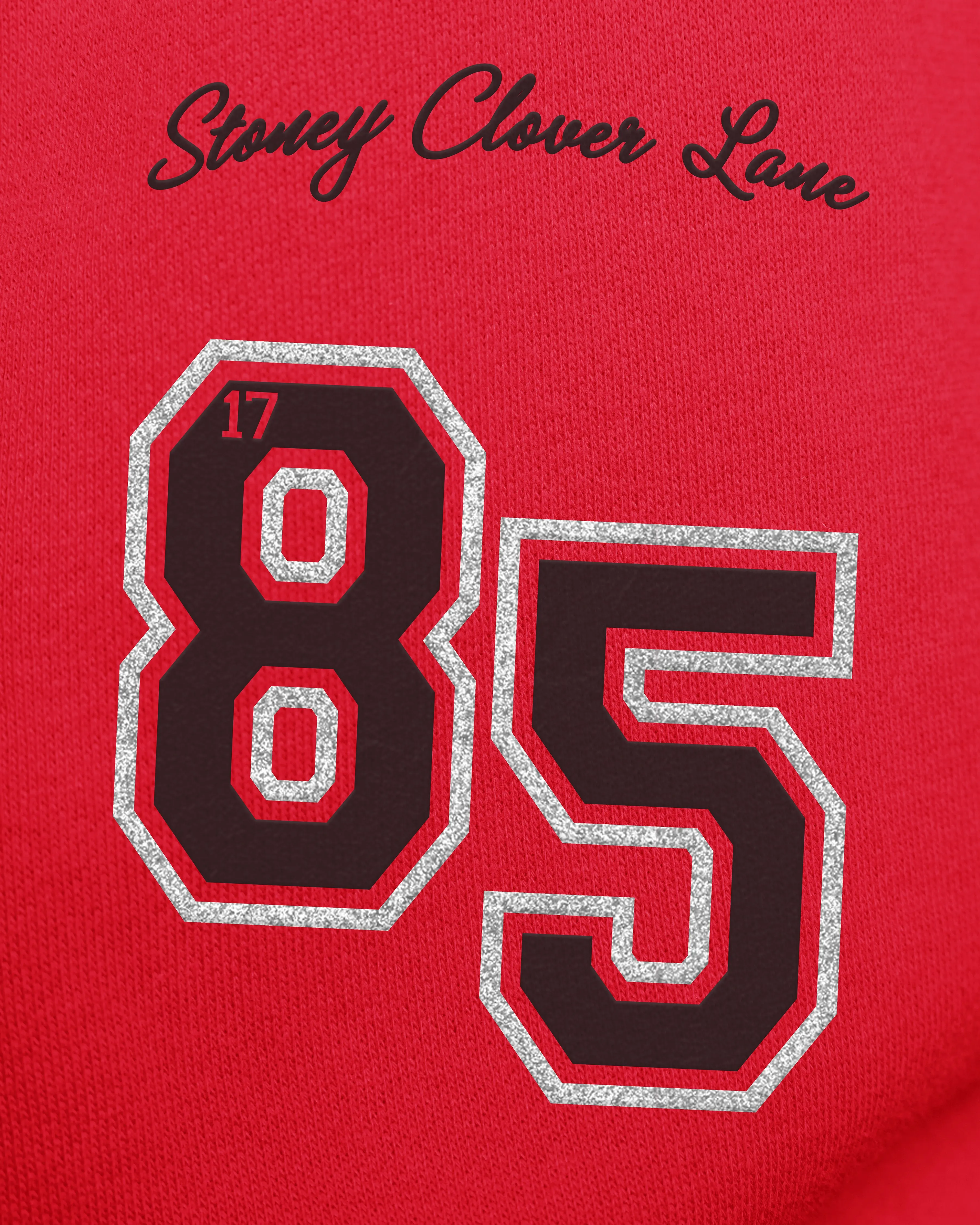 GEORGIA BULLDOGS STONEY CLOVER LANE X '47 OVERSIZED GLITTER ARCH CREW WOMENS sold by 47 product image thumbnail 3