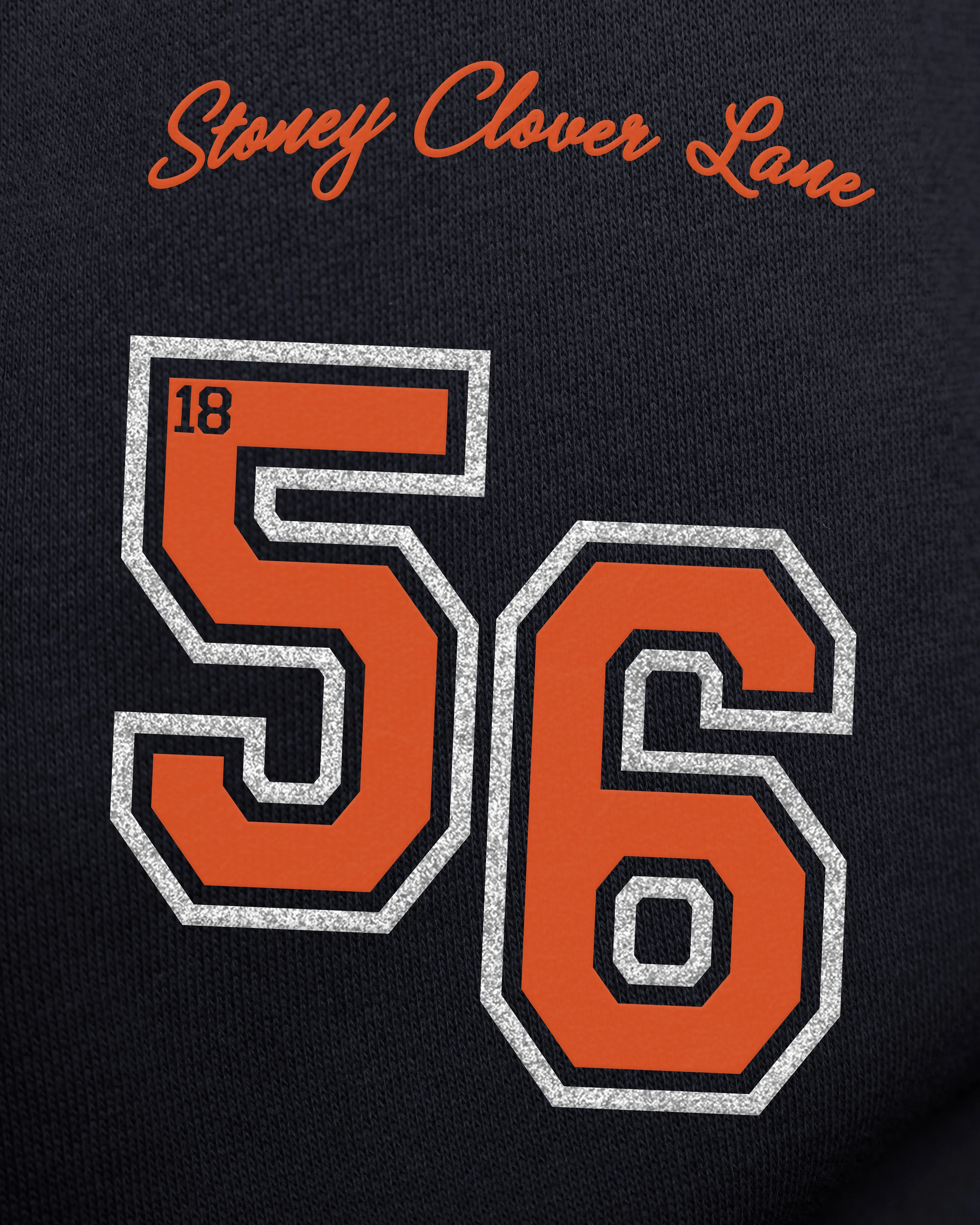 AUBURN TIGERS STONEY CLOVER LANE X '47 OVERSIZED GLITTER ARCH CREW WOMENS sold by 47 product image thumbnail 3