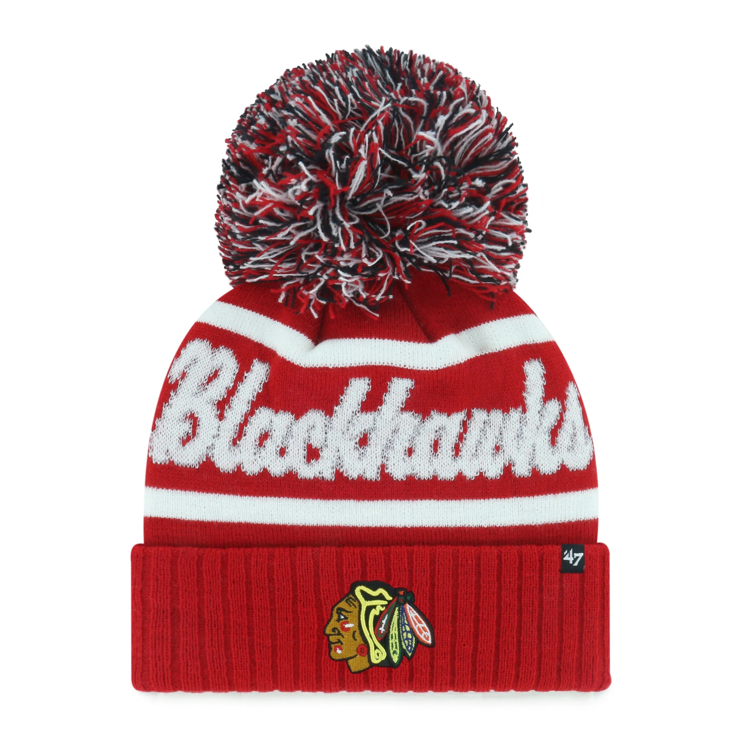 CHICAGO BLACKHAWKS SPIRITED '47 CUFF KNIT sold by 47