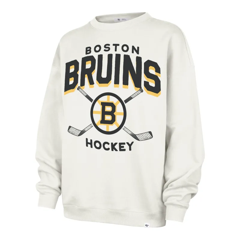 BOSTON BRUINS ARCH CLOUD OVERSIZED CREW WOMENS sold by 47