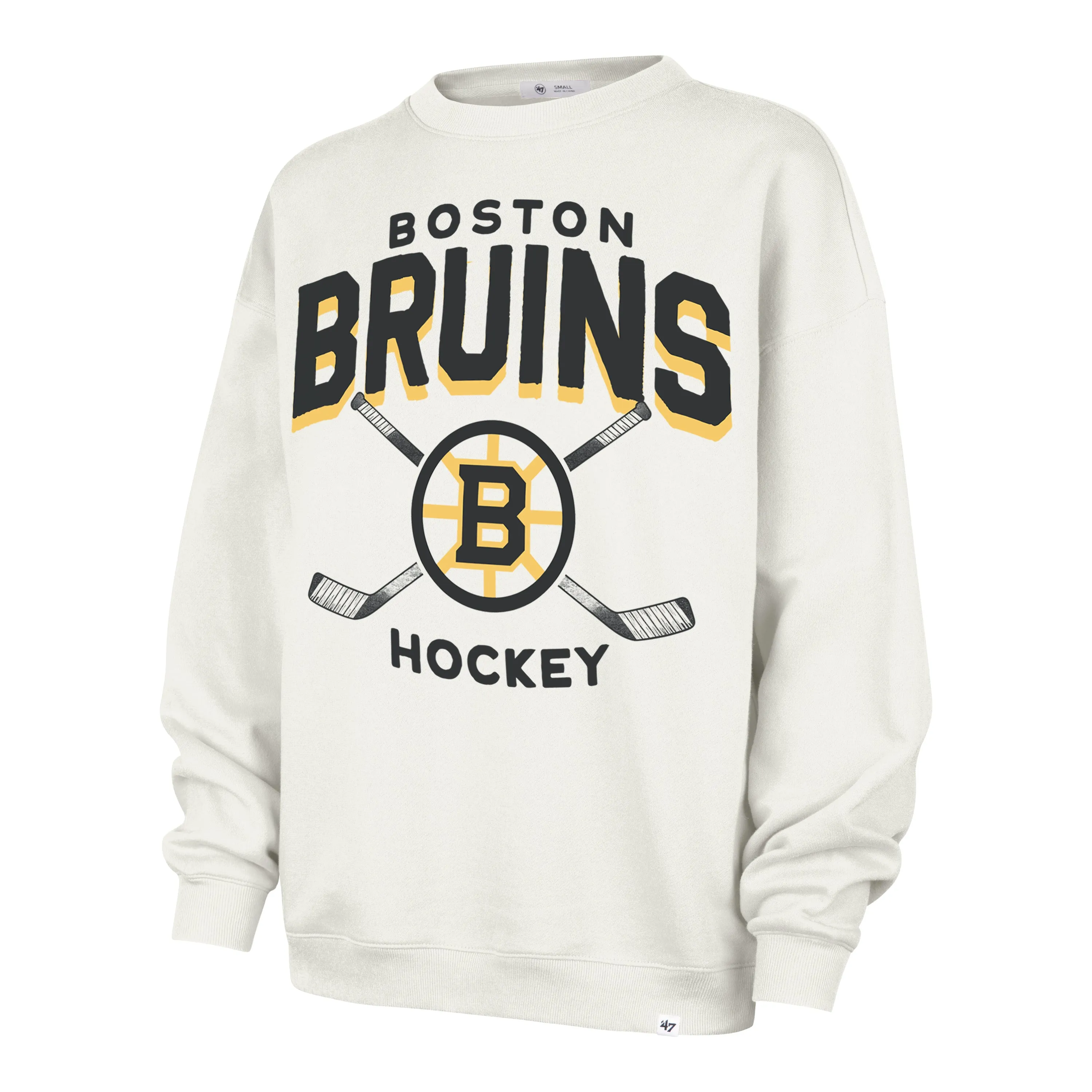 BOSTON BRUINS ARCH CLOUD OVERSIZED CREW WOMENS sold by 47