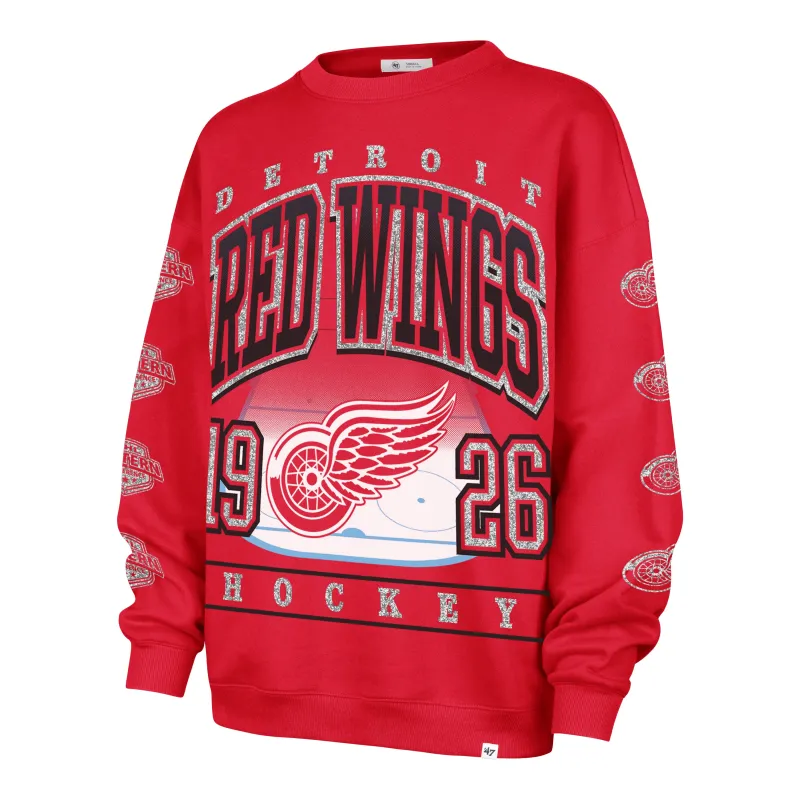DETROIT RED WINGS GO BIG '47 OVERSIZED CREW WOMENS sold by 47