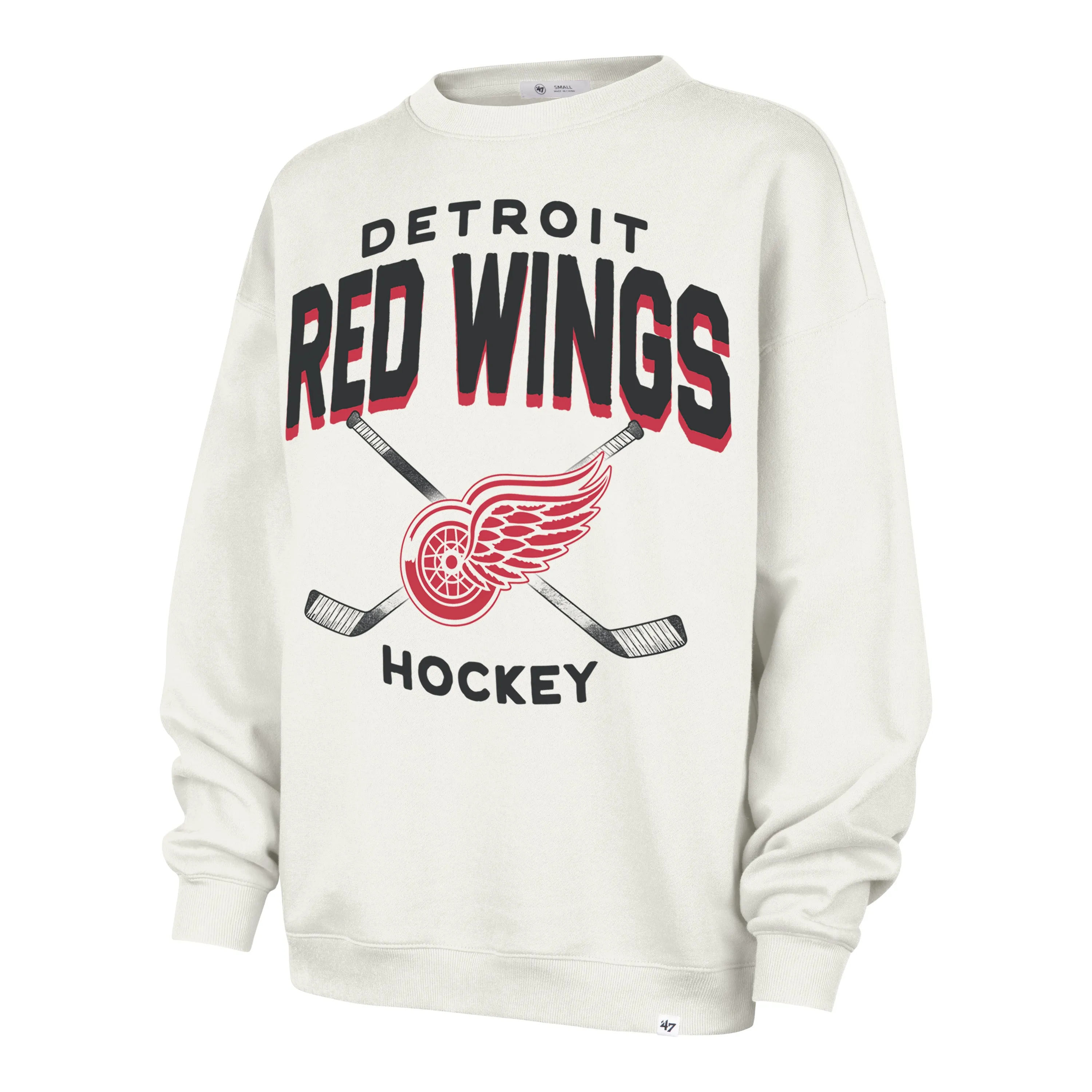 DETROIT RED WINGS ARCH CLOUD '47 OVERSIZED CREW WOMENS sold by 47
