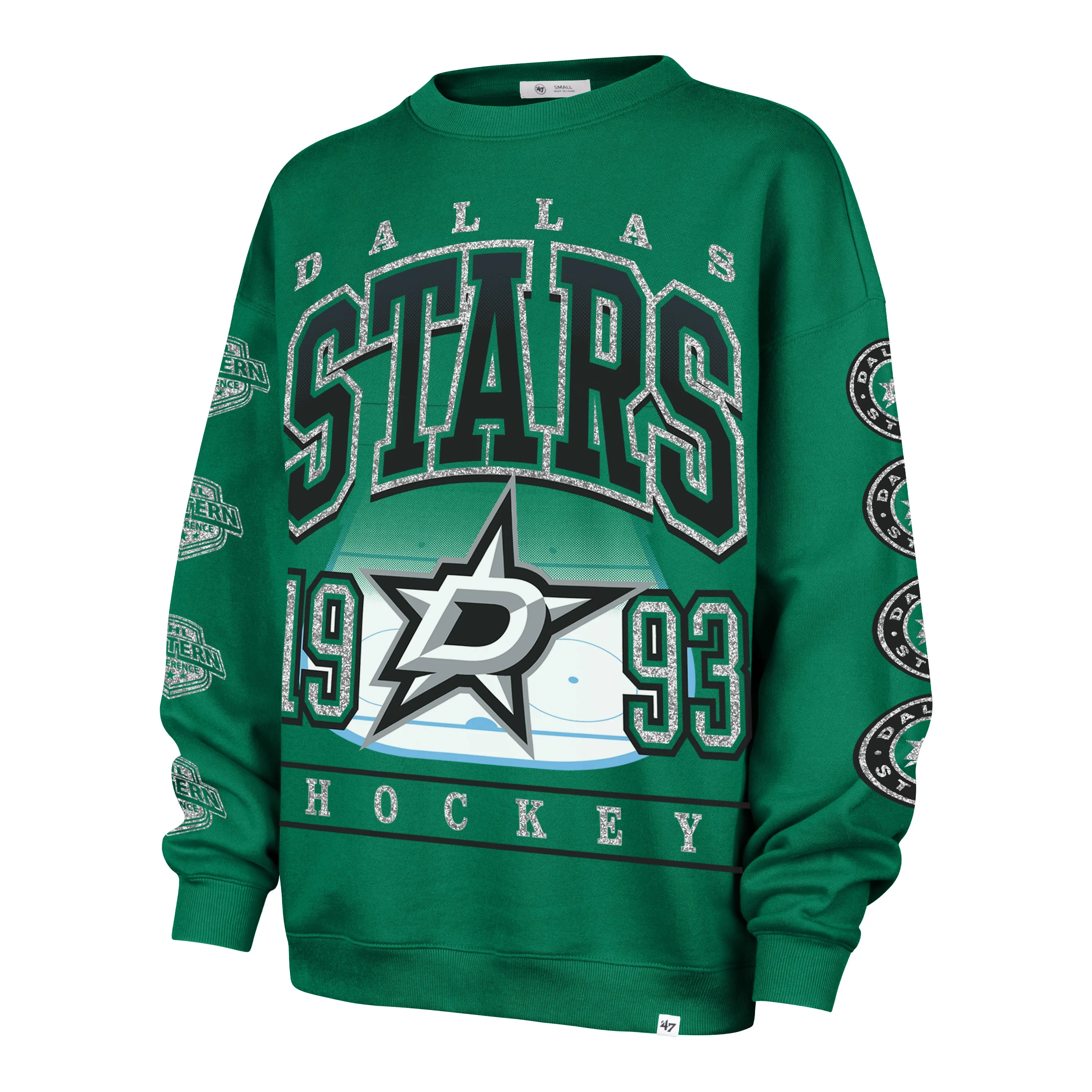 DALLAS STARS GO BIG '47 OVERSIZED CREW WOMENS sold by 47