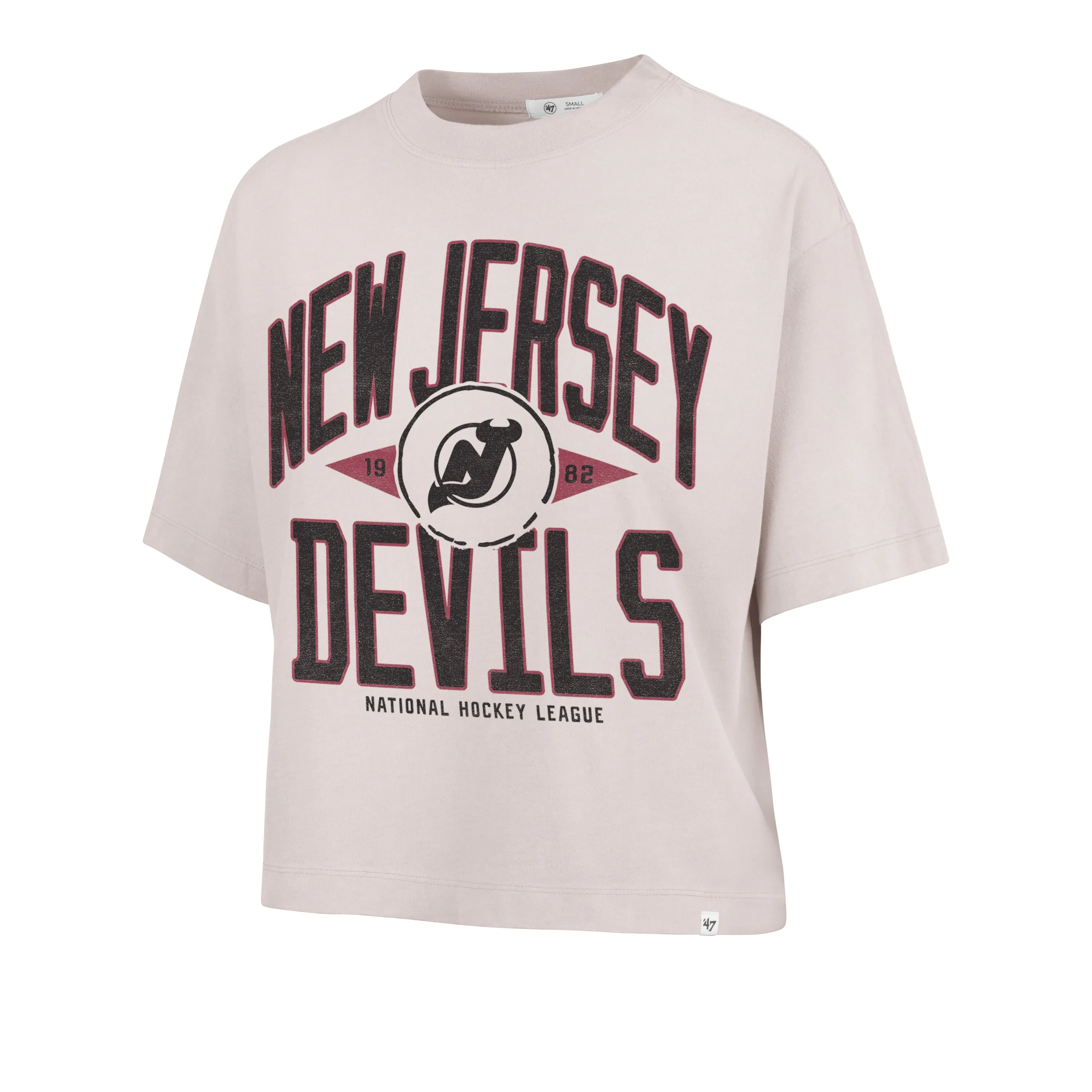 NEW JERSEY DEVILS WINDTHROW '47 RAVINE CROP TEE WOMENS sold by 47