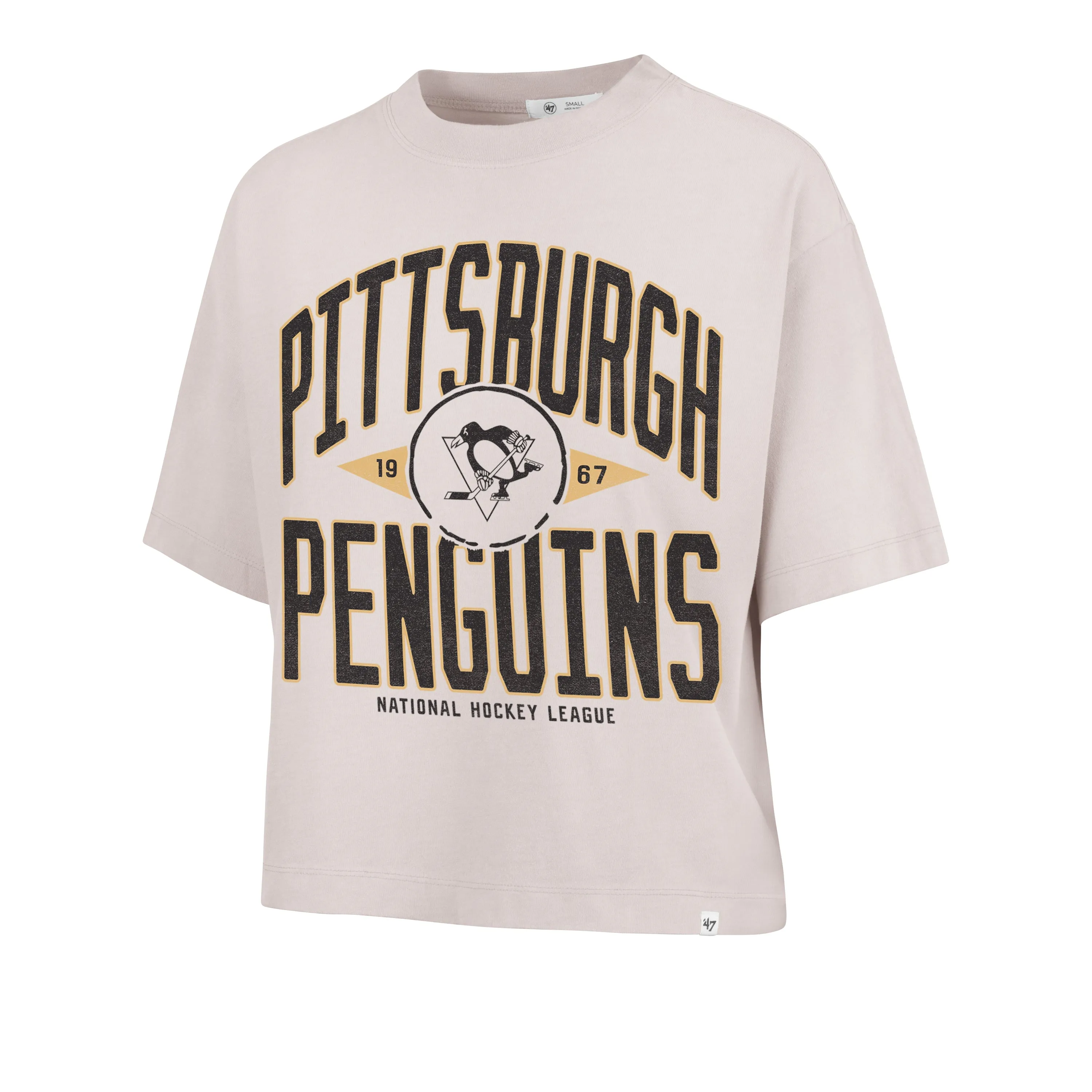 PITTSBURGH PENGUINS WINDTHROW '47 RAVINE CROP TEE WOMENS sold by 47