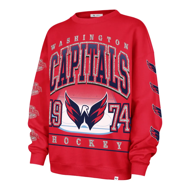 WASHINGTON CAPITALS GO BIG '47 OVERSIZED CREW WOMENS sold by 47