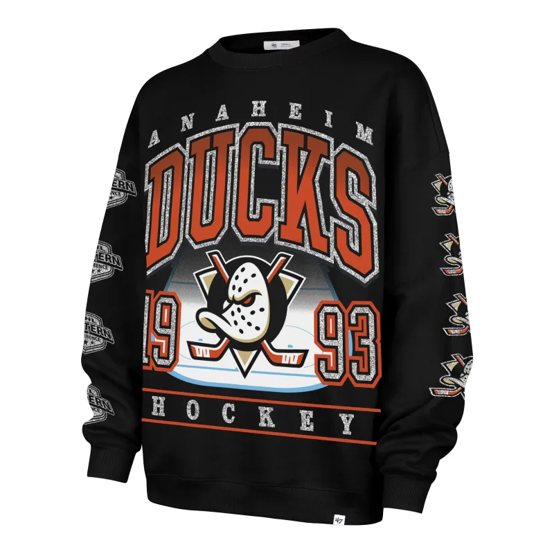 ANAHEIM DUCKS GO BIG '47 OVERSIZED CREW WOMENS sold by 47