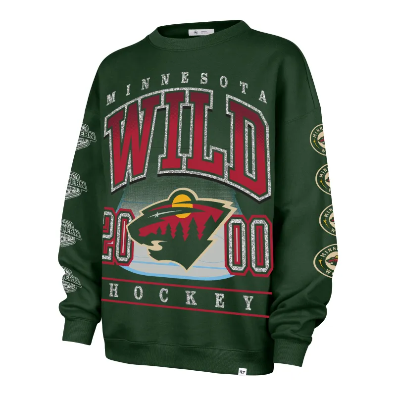 MINNESOTA WILD GO BIG OVERSIZED CREW WOMENS sold by 47