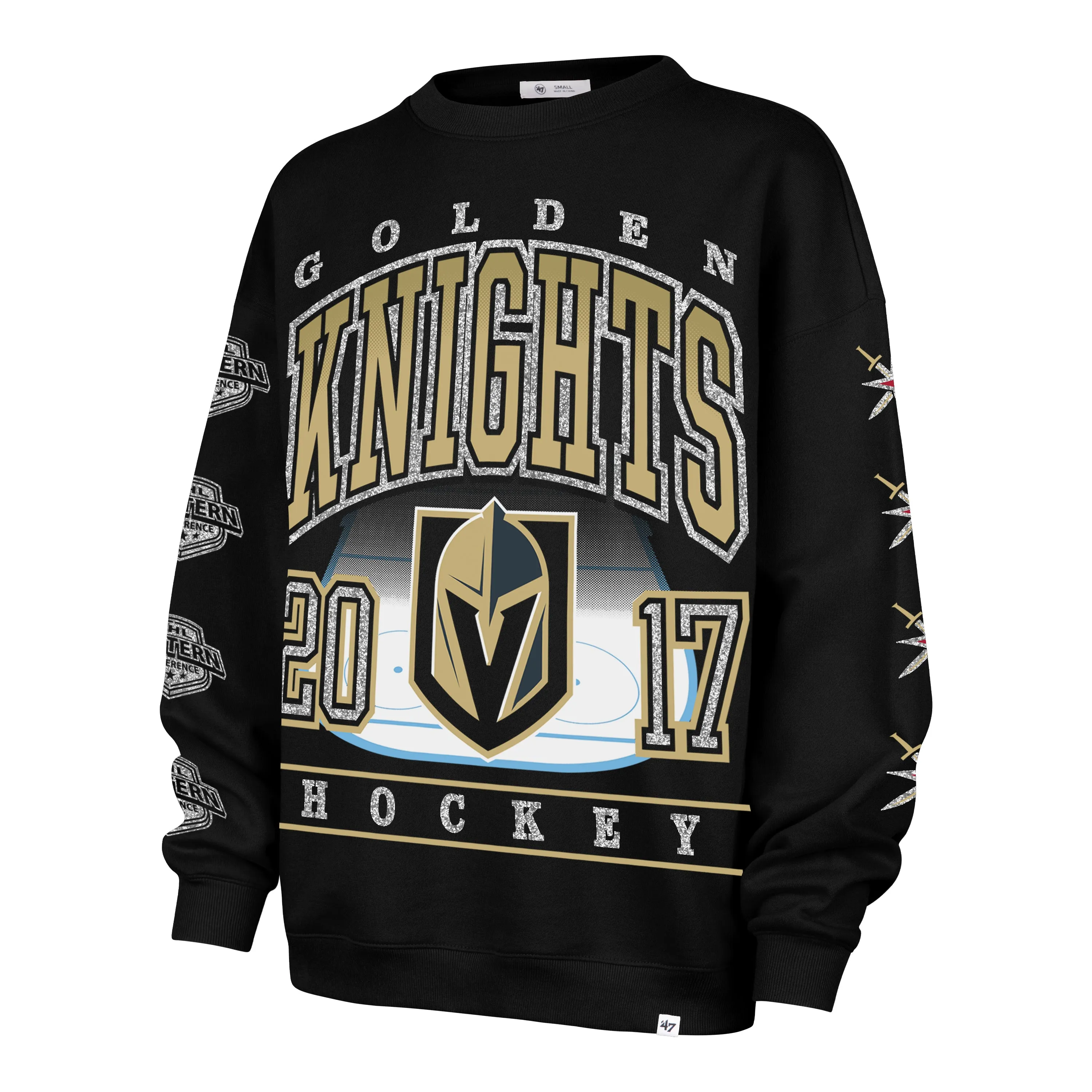 VEGAS GOLDEN KNIGHTS GO BIG '47 OVERSIZED CREW WOMENS sold by 47