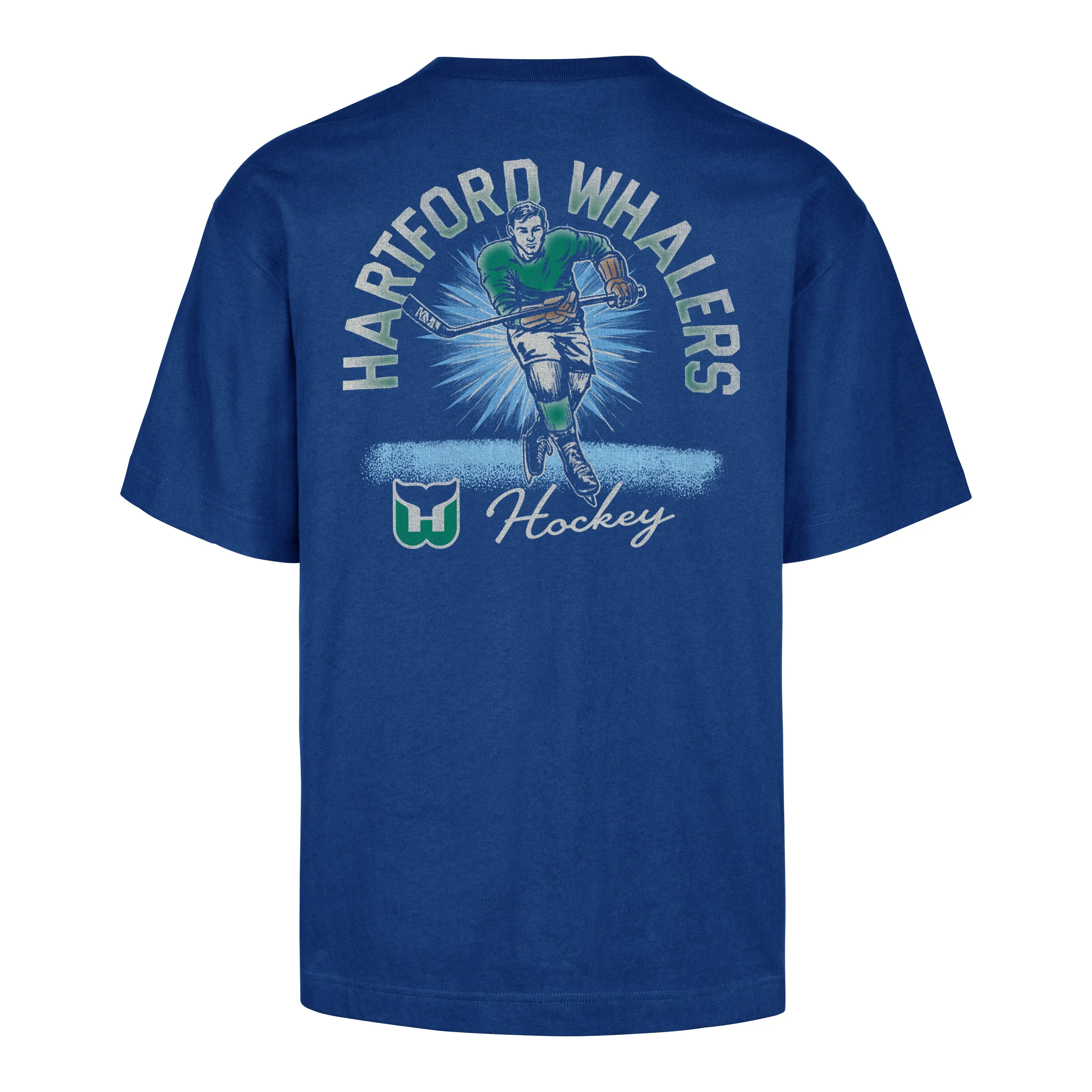 HARTFORD WHALERS VINTAGE GAME ON '47 FOUNDATION TEE sold by 47 product image thumbnail 2