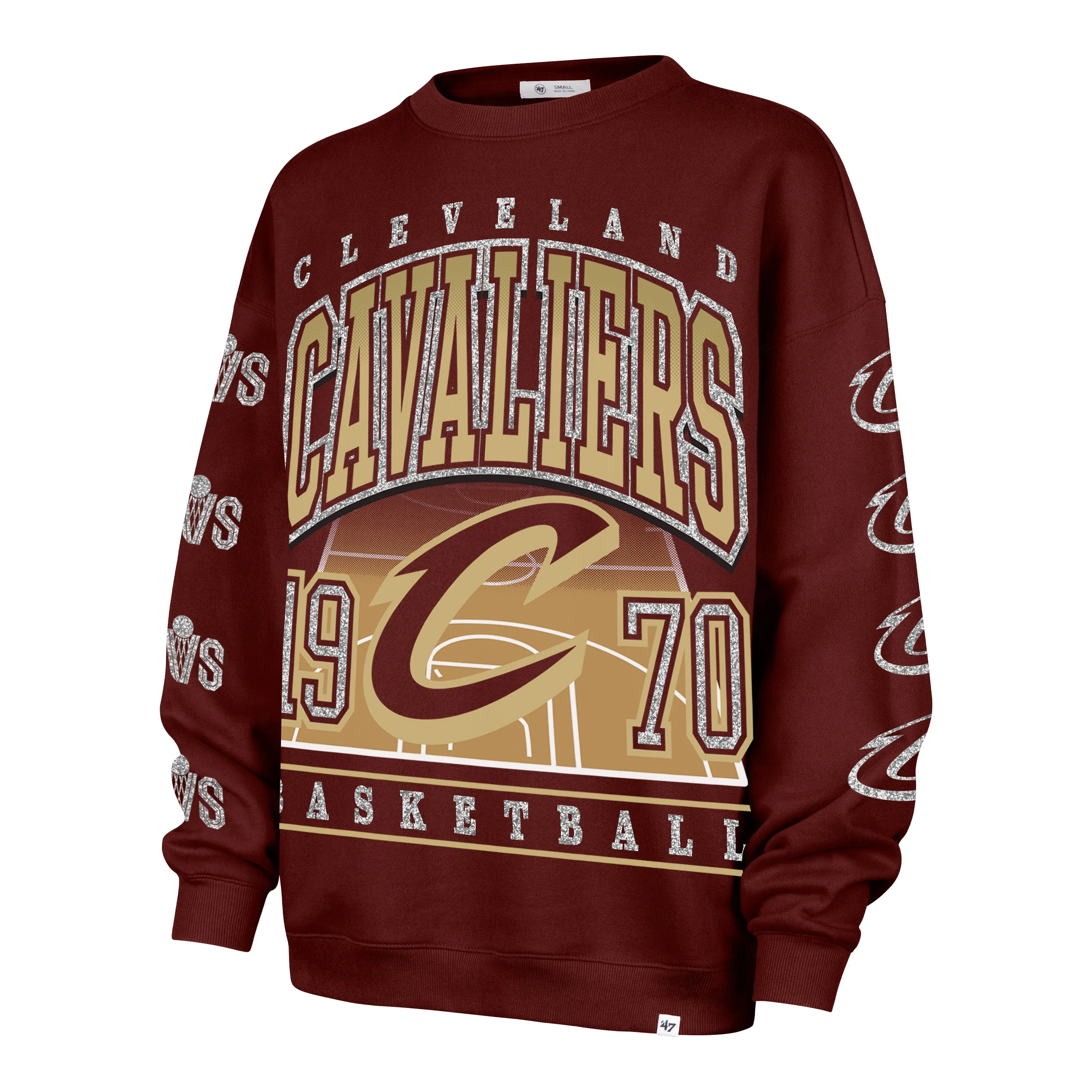 CLEVELAND CAVALIERS GO BIG '47 OVERSIZED CREW WOMENS sold by 47