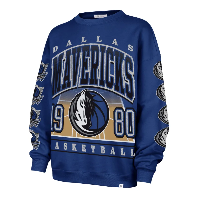 DALLAS MAVERICKS GO BIG '47 OVERSIZED CREW WOMENS sold by 47