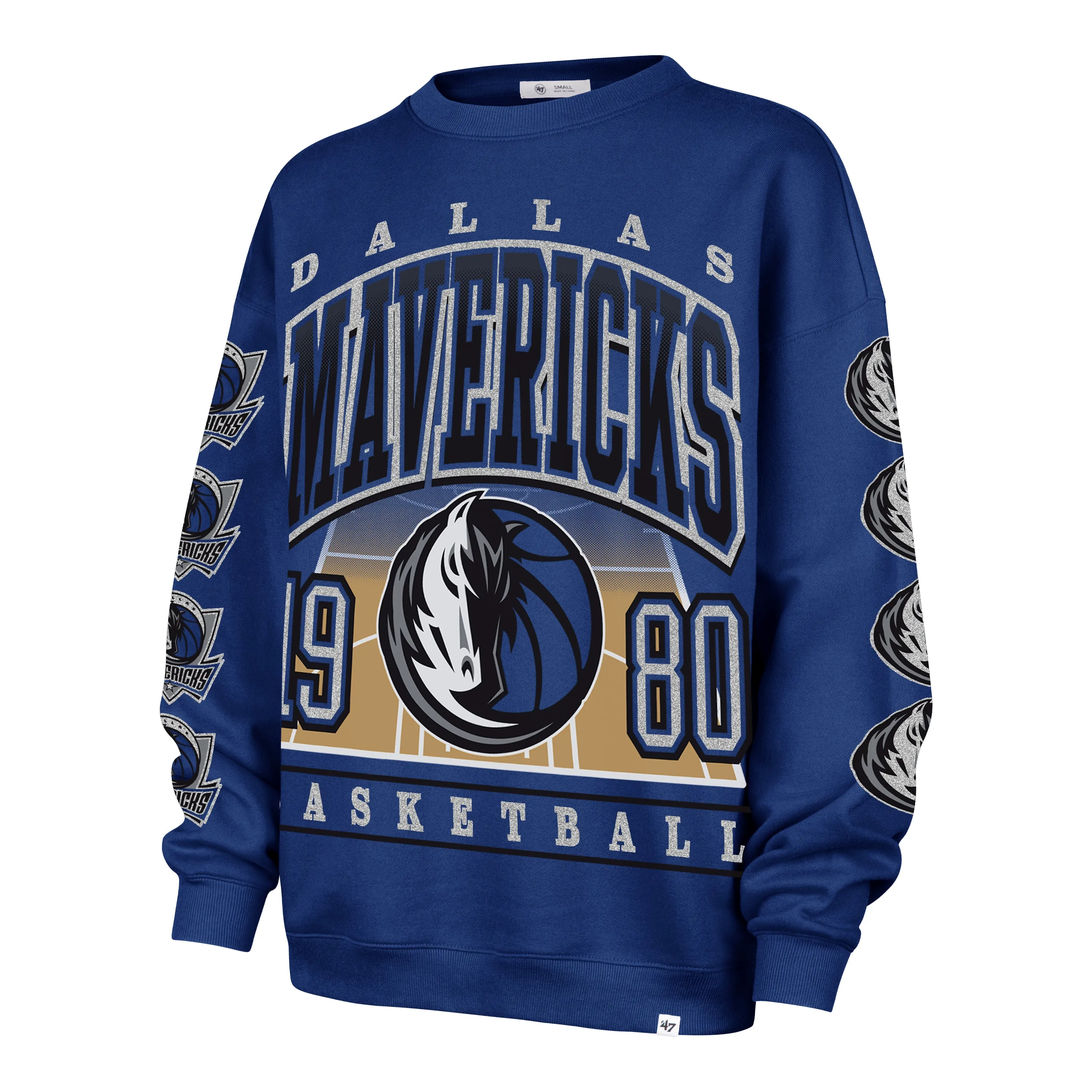 DALLAS MAVERICKS GO BIG '47 OVERSIZED CREW WOMENS sold by 47
