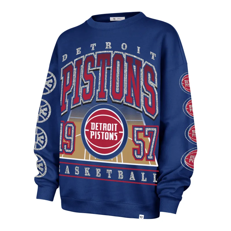 DETROIT PISTONS GO BIG '47 OVERSIZED CREW WOMENS sold by 47