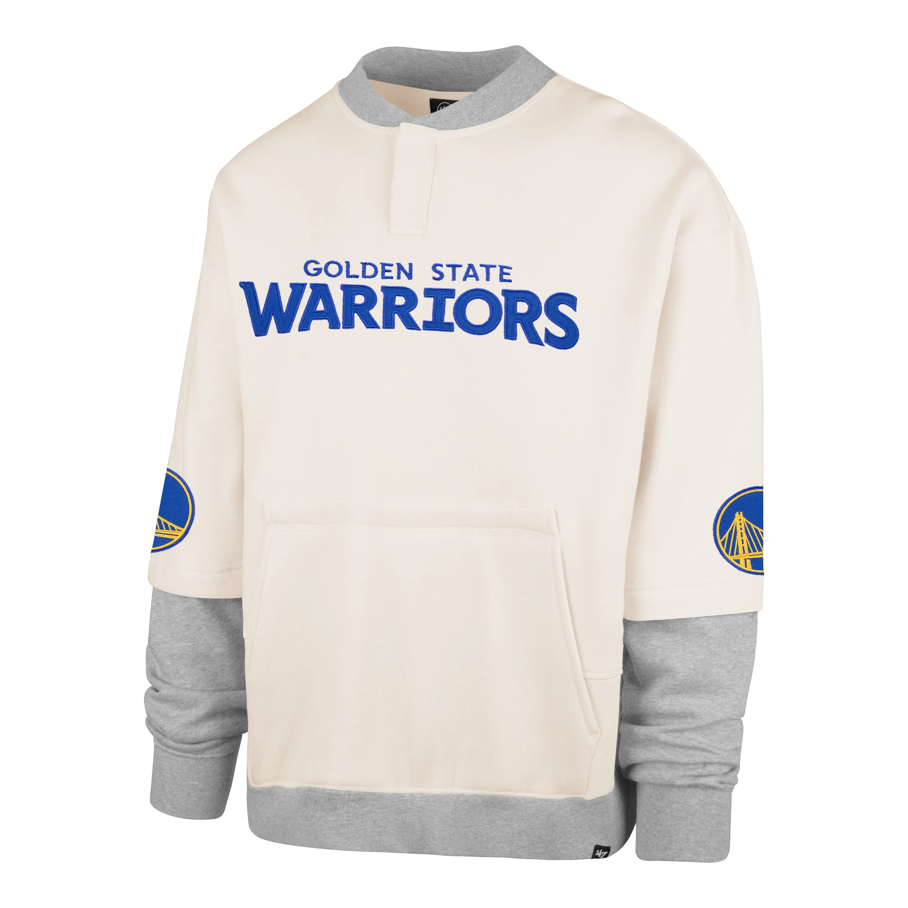 GOLDEN STATE WARRIORS TRIFECTA '47 DOUBLE LAYERED SNAP CREW sold by 47